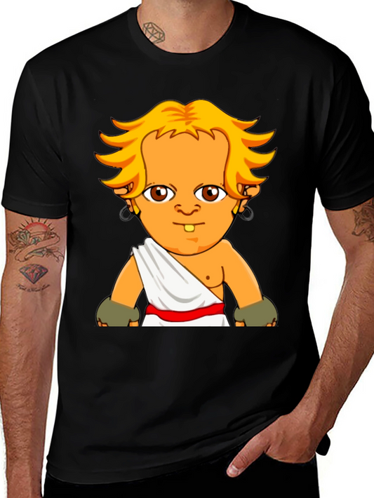 Cartoon Character Graphic Tee