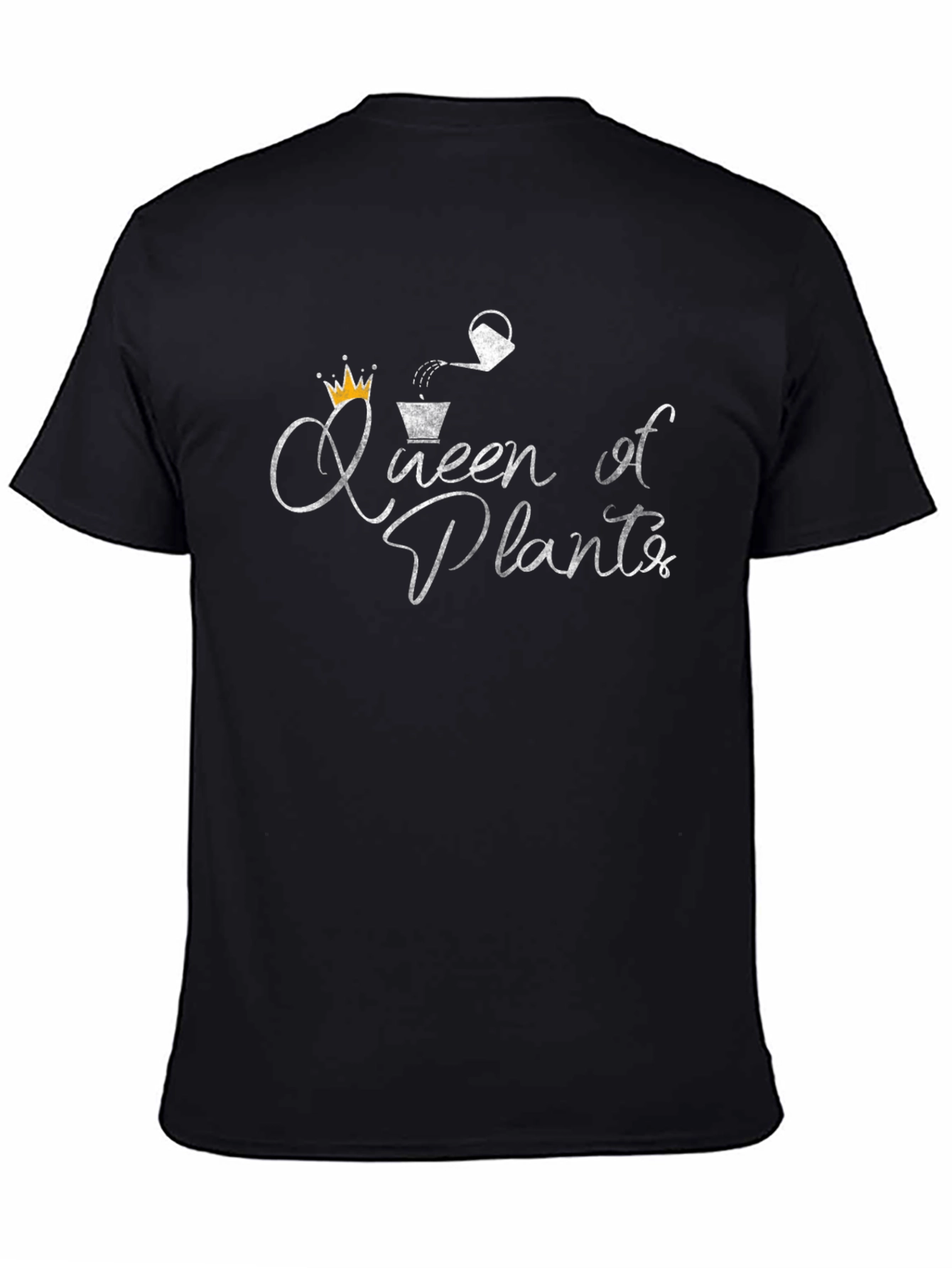 Queen of Plants Graphic T-Shirt - Black Cotton Tee