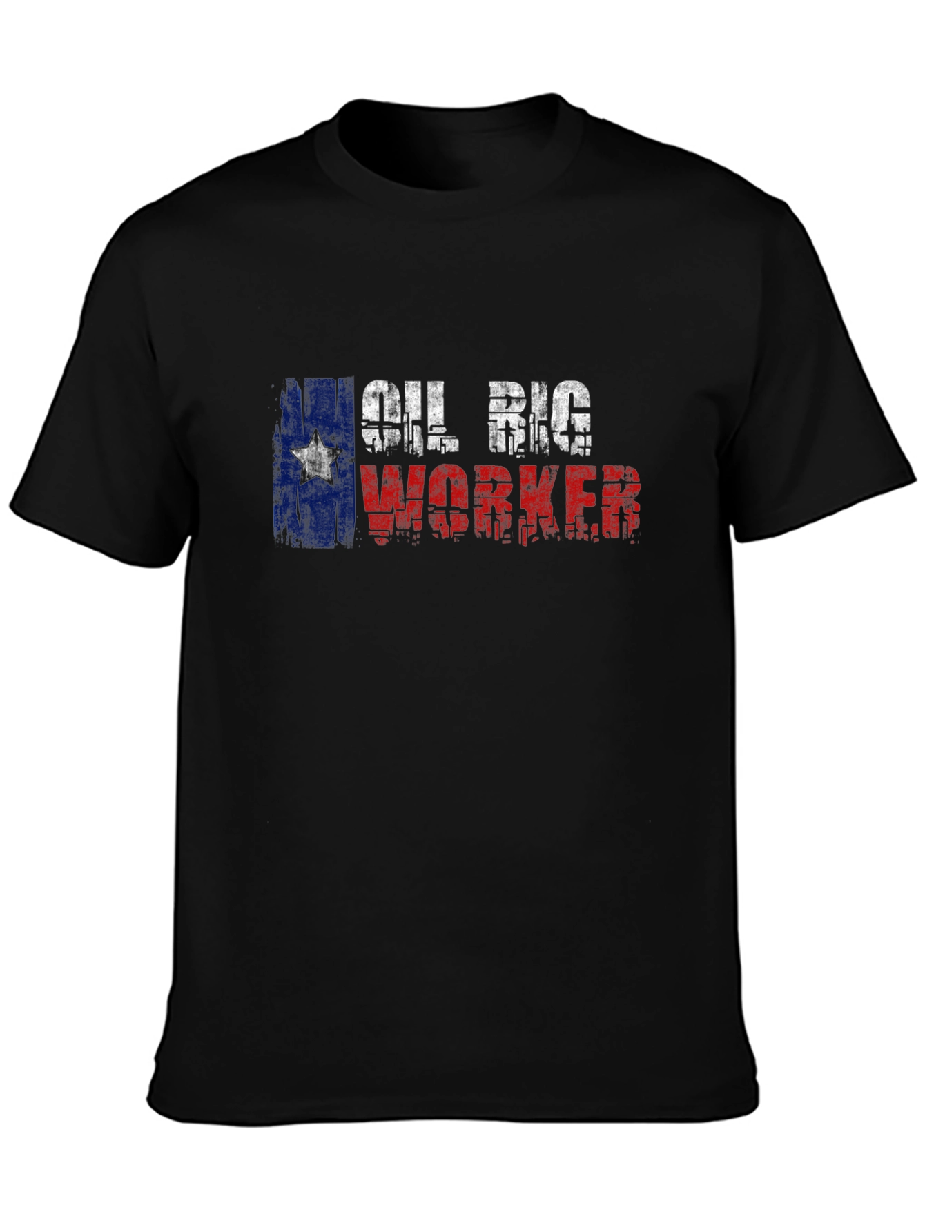 Oil Rig Worker T-Shirt - Texas Pride