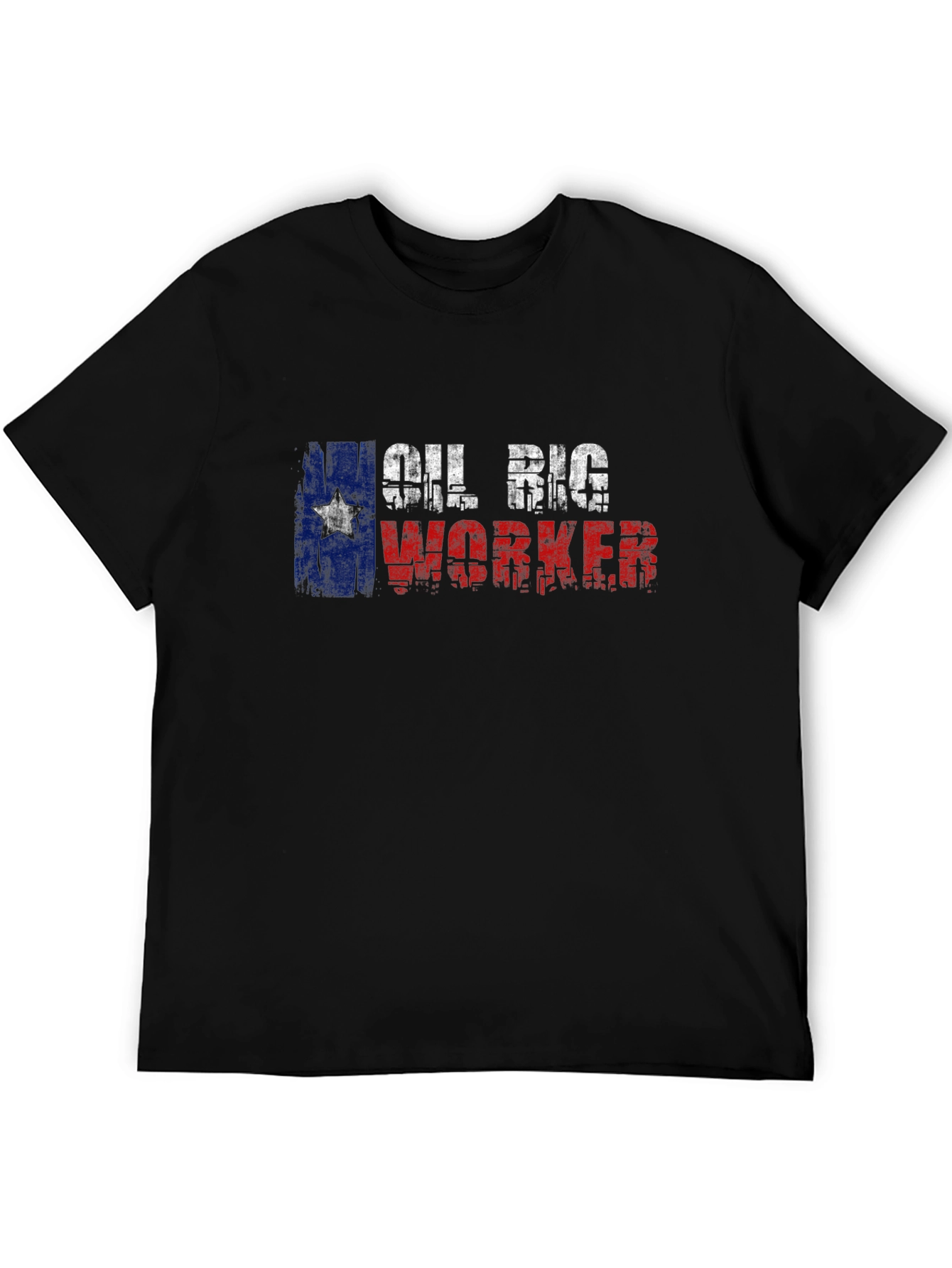 Oil Rig Worker T-Shirt - Texas Pride
