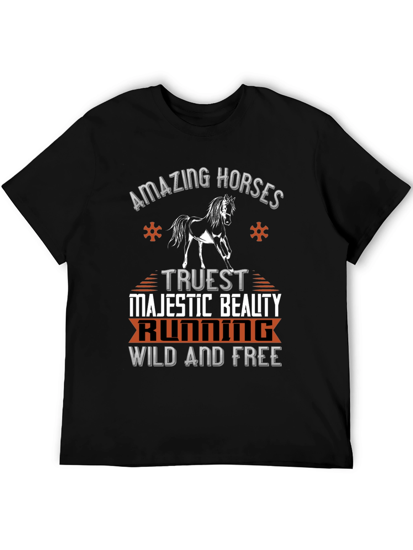 Amazing Horses Tee - Wild and Free