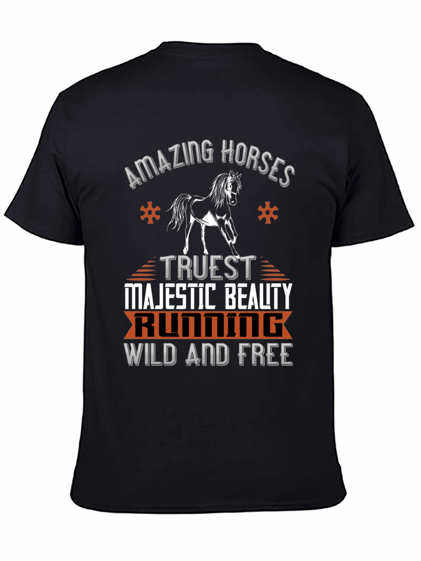 Amazing Horses Tee - Wild and Free