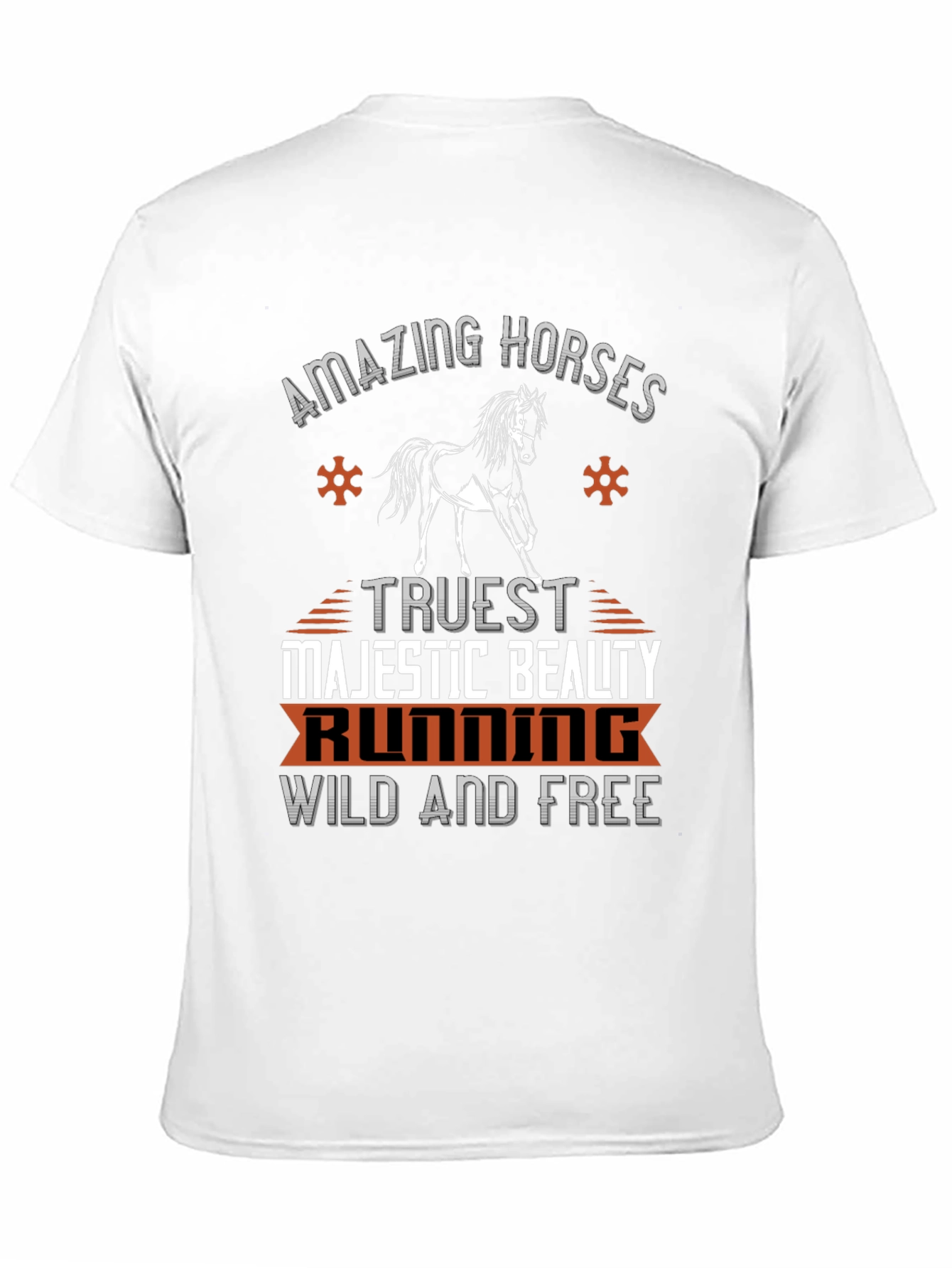 Amazing Horses Tee - Wild and Free