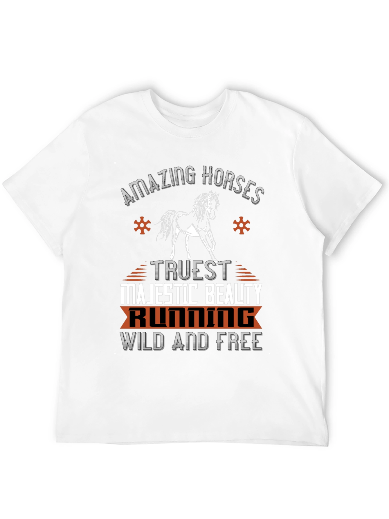 Amazing Horses Tee - Wild and Free