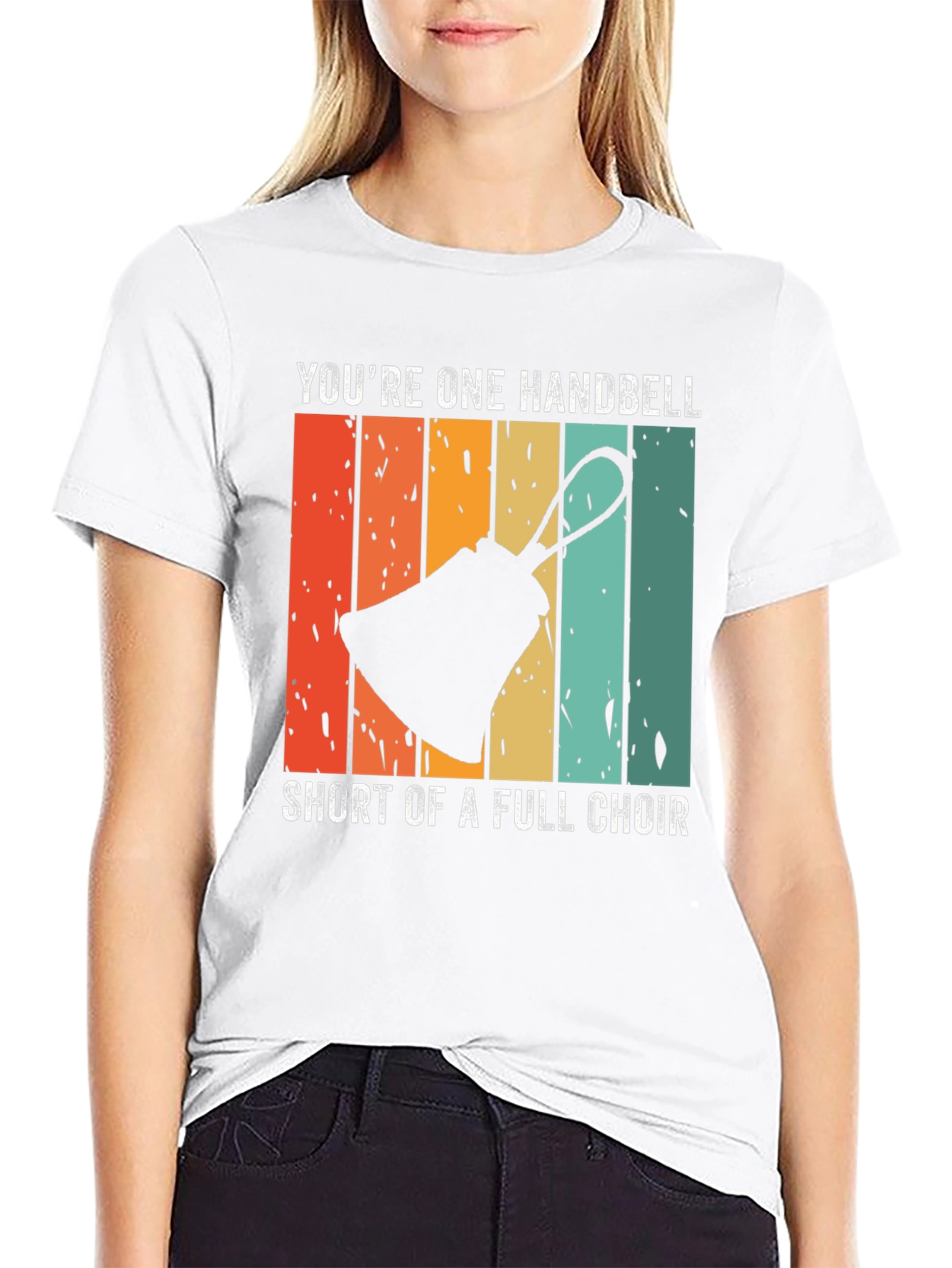 Handbell Choir T-Shirt - Humorous Music Tee