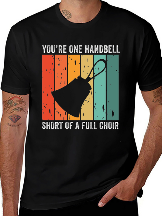 Handbell Choir T-Shirt - Humorous Music Tee