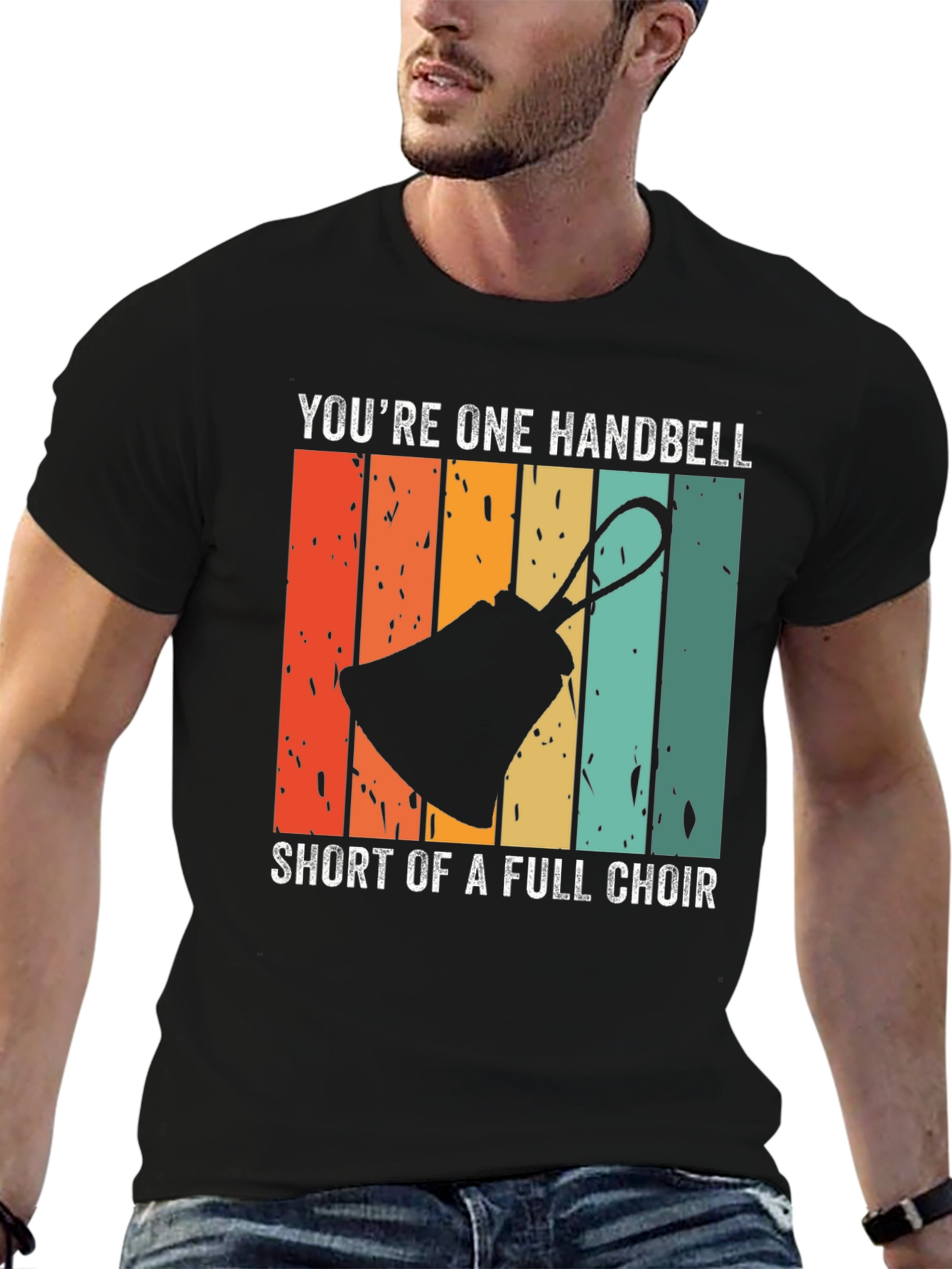 Handbell Choir T-Shirt - Humorous Music Tee
