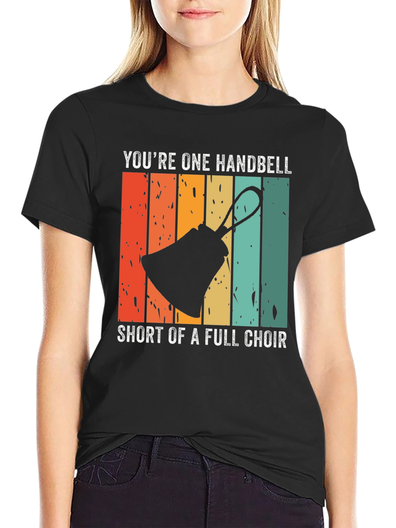 Handbell Choir T-Shirt - Humorous Music Tee