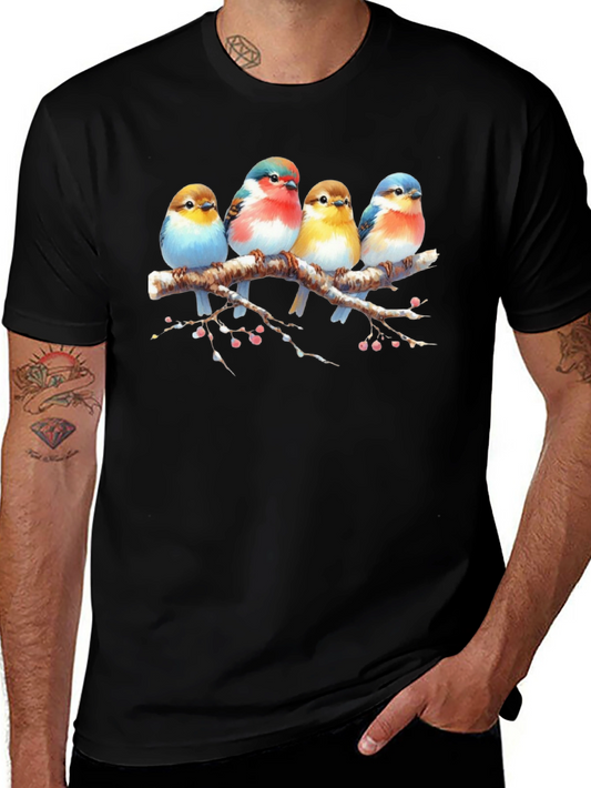Birds on Branch Graphic Tee