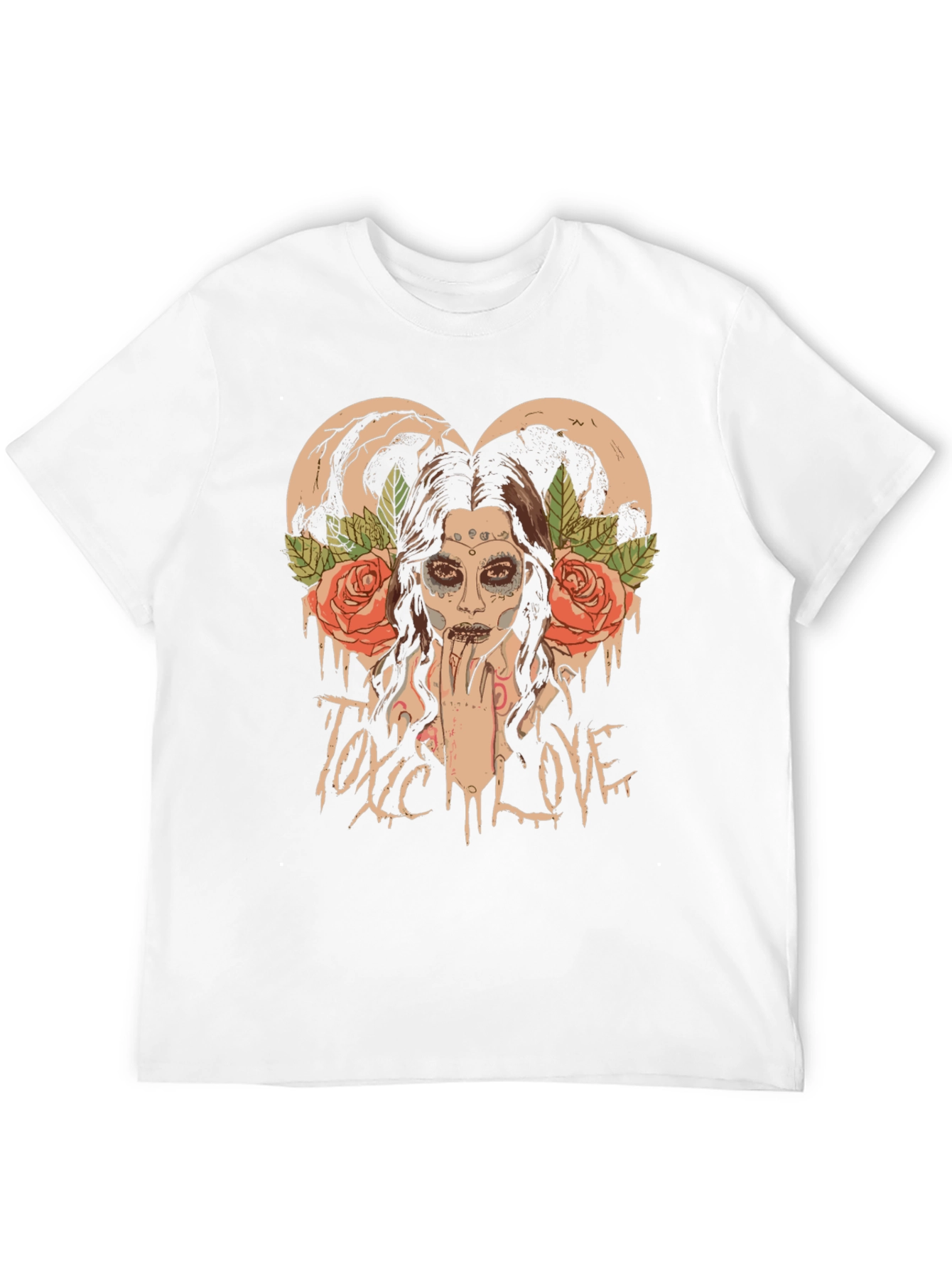 Toxic Love Black Graphic T-Shirt