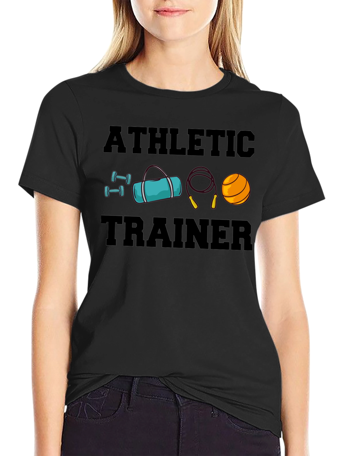 Athletic Trainer T-Shirt - Fitness Design
