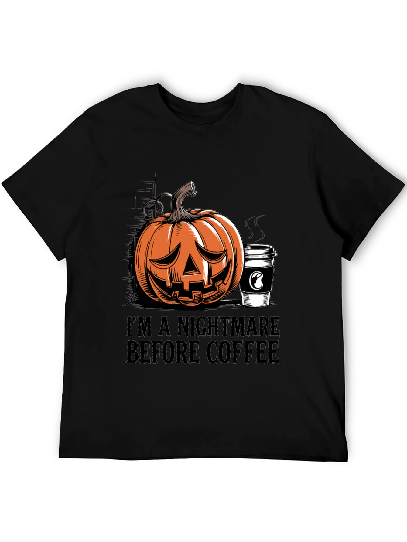 Nightmare Before Coffee Halloween T-Shirt