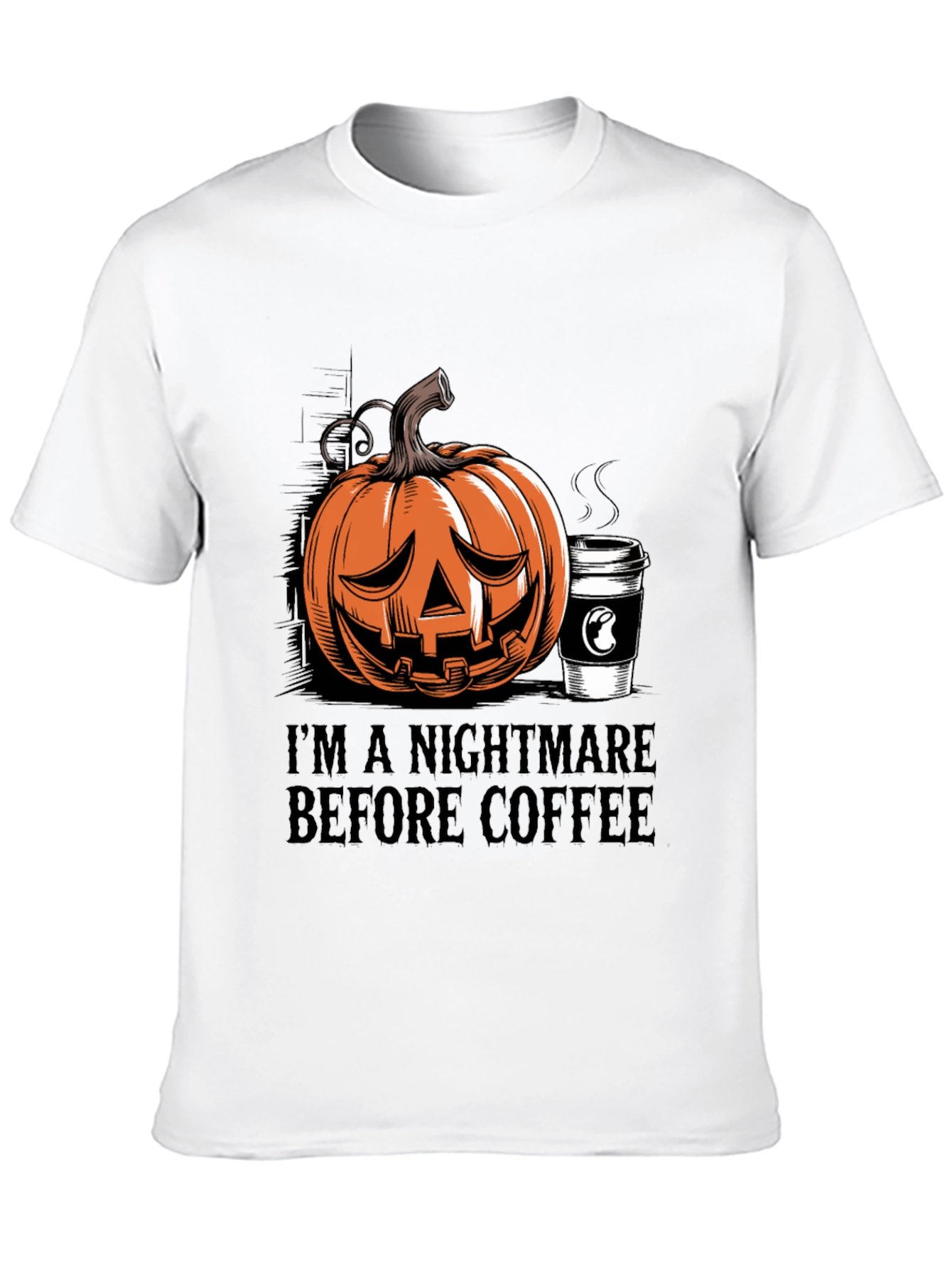 Nightmare Before Coffee Halloween T-Shirt