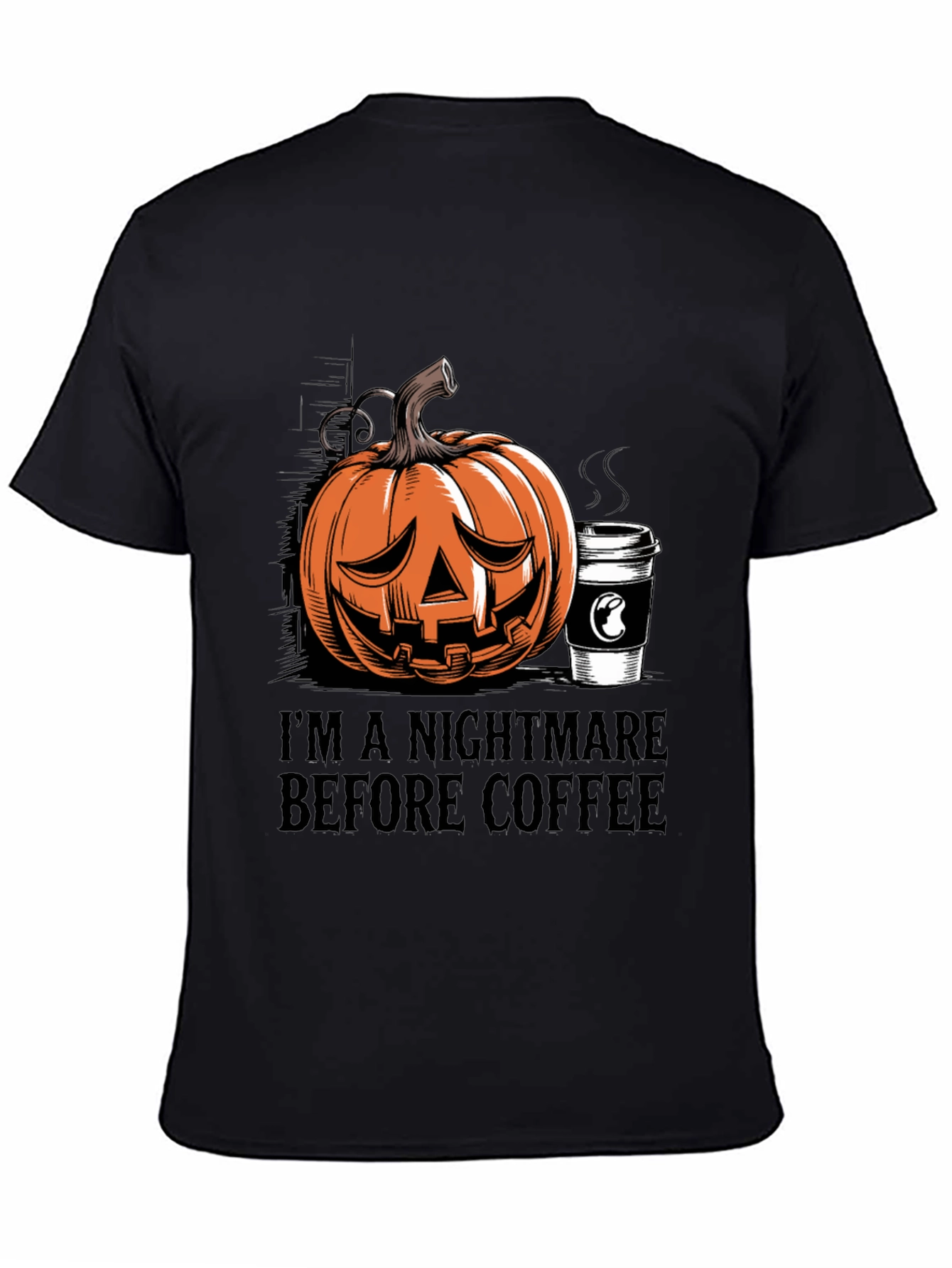 Nightmare Before Coffee Halloween T-Shirt