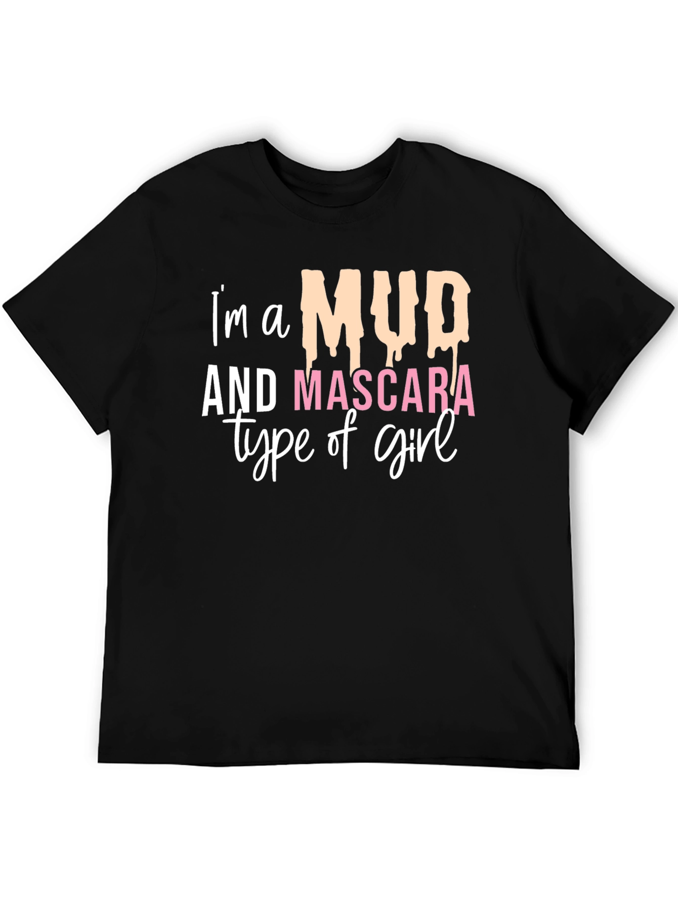 Mud & Mascara Graphic Tee - Trendy Womens T-Shirt