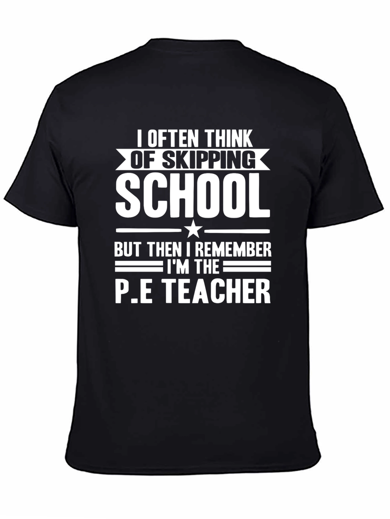Funny P.E. Teacher Graphic T-Shirt