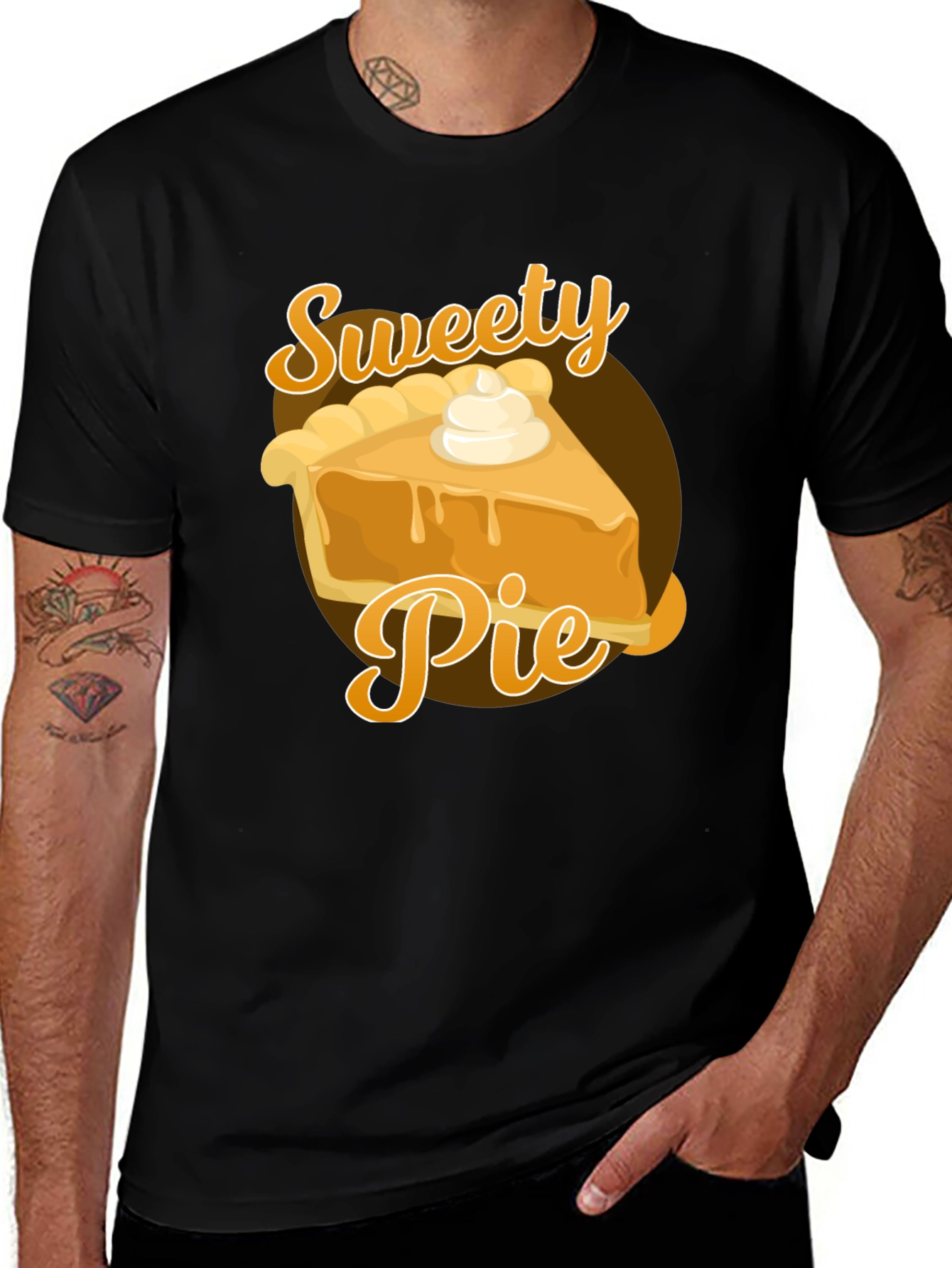 Sweety Pie Graphic Tee - Dessert Lover T-Shirt