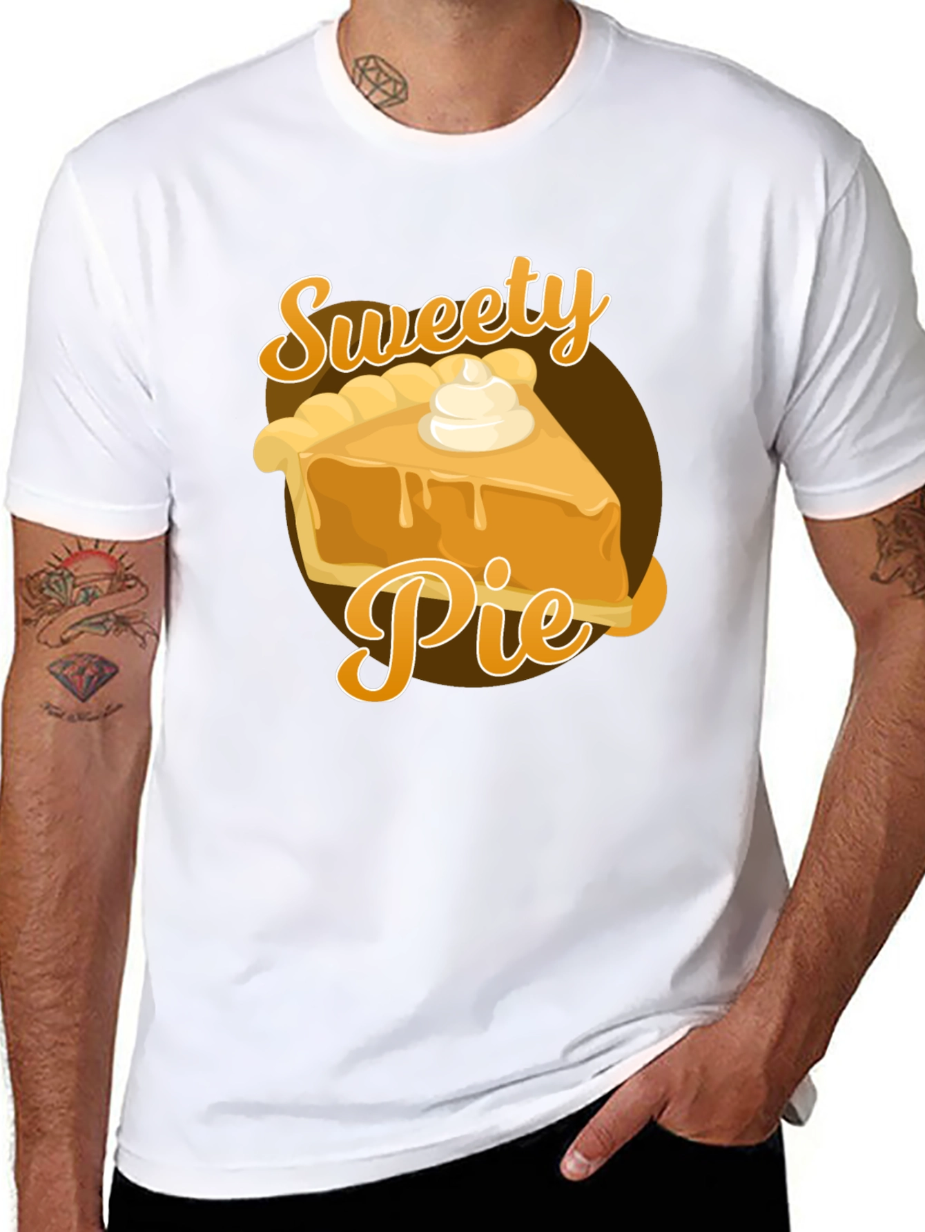 Sweety Pie Graphic Tee - Dessert Lover T-Shirt