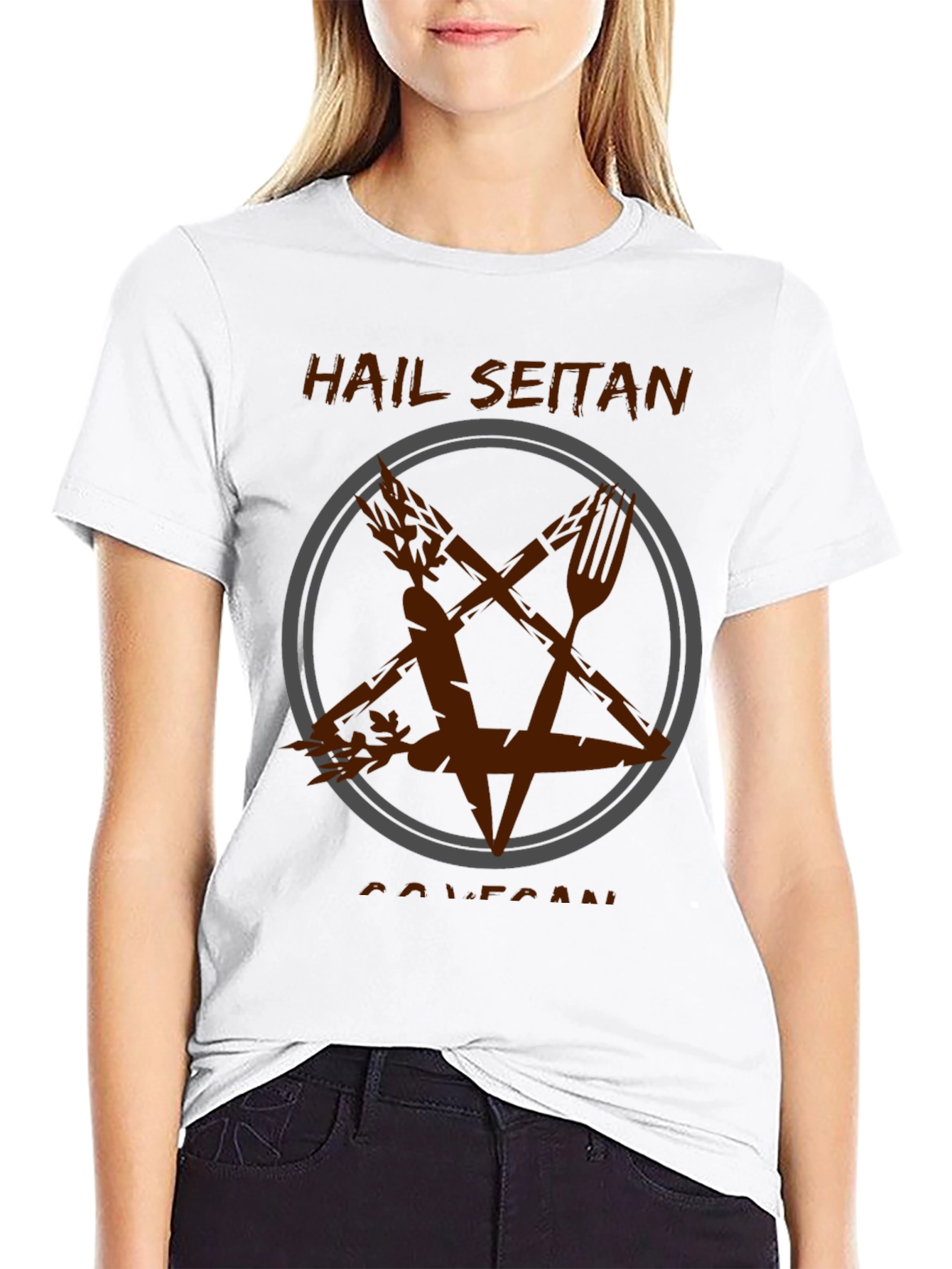 Hail Seitan Vegan T-Shirt