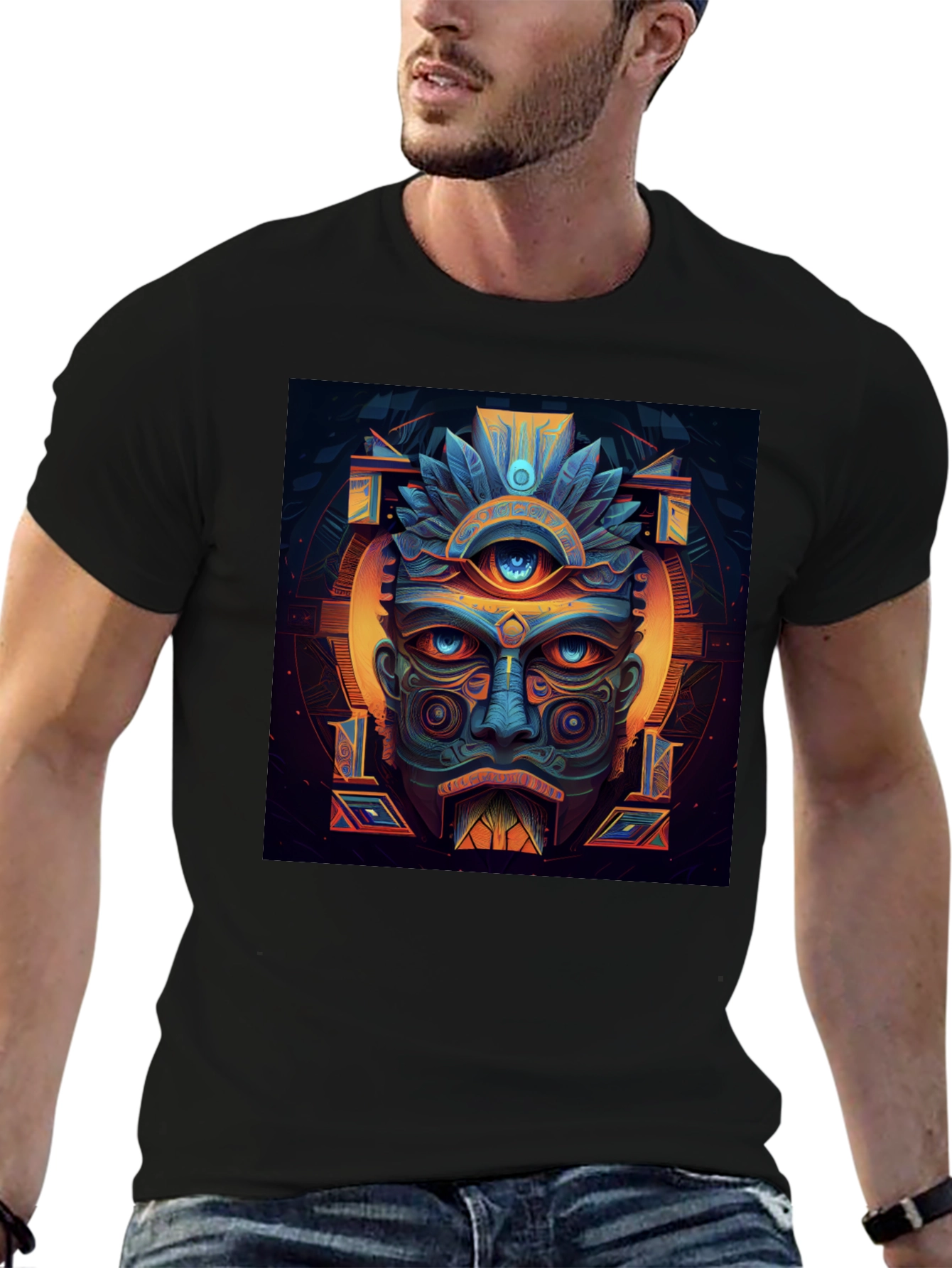Mystic Mayan Art T-Shirt