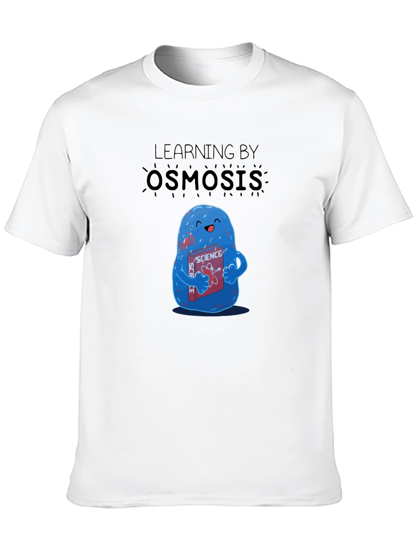 Learning by Osmosis T-Shirt Funny Science Tee