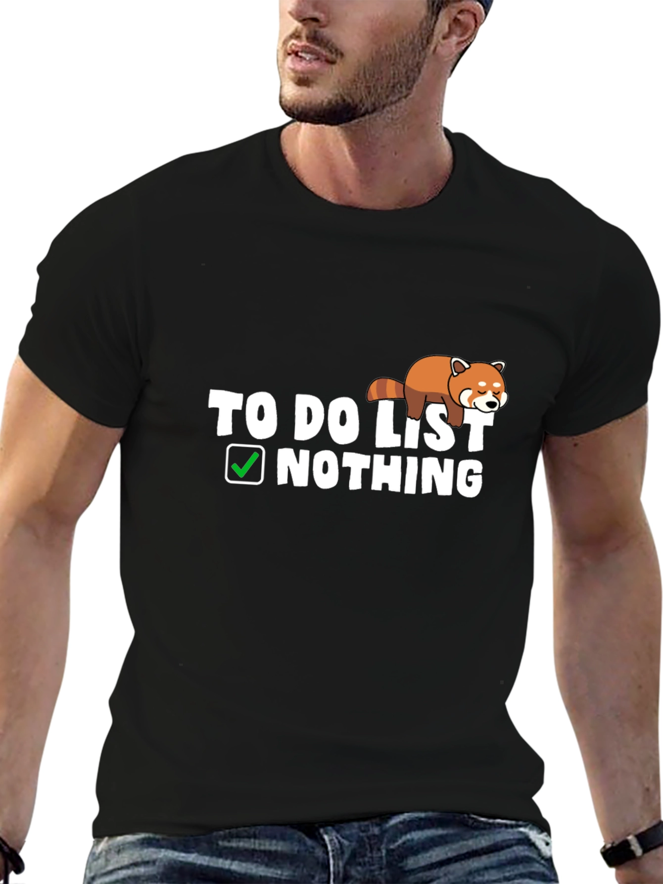 To Do List Nothing Graphic T-Shirt