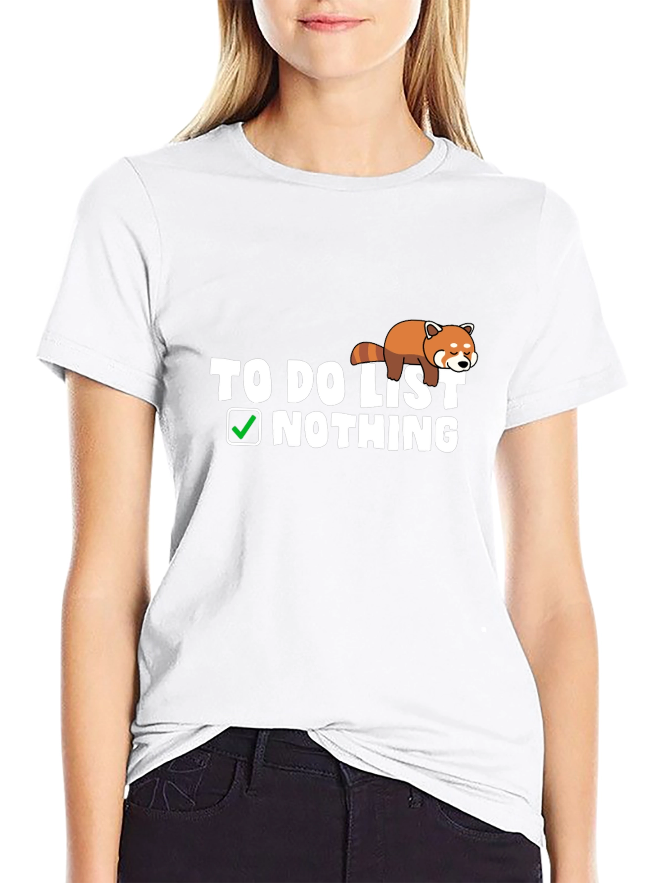 To Do List Nothing Graphic T-Shirt
