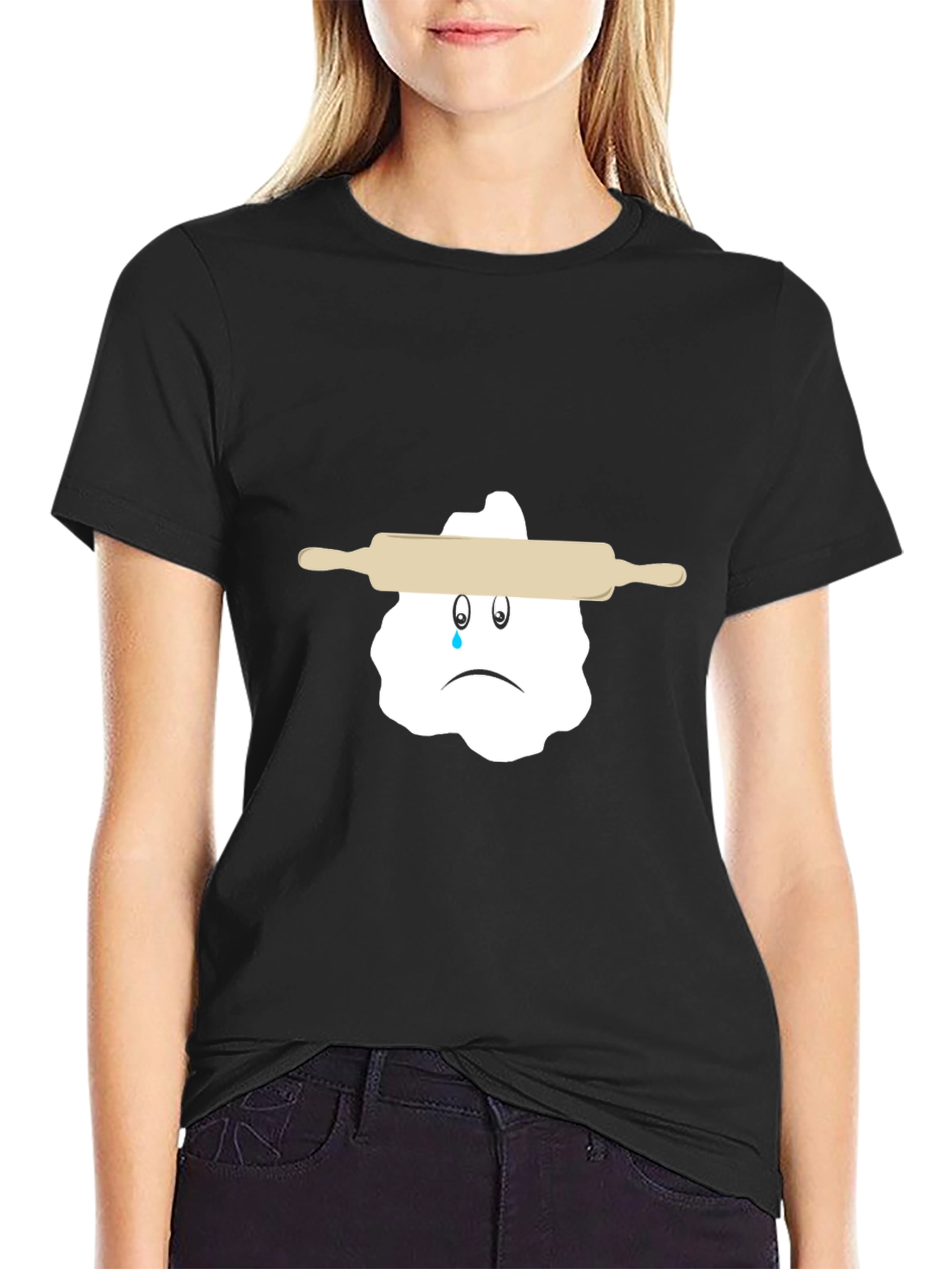 Sad Dough Rolling Pin T-Shirt