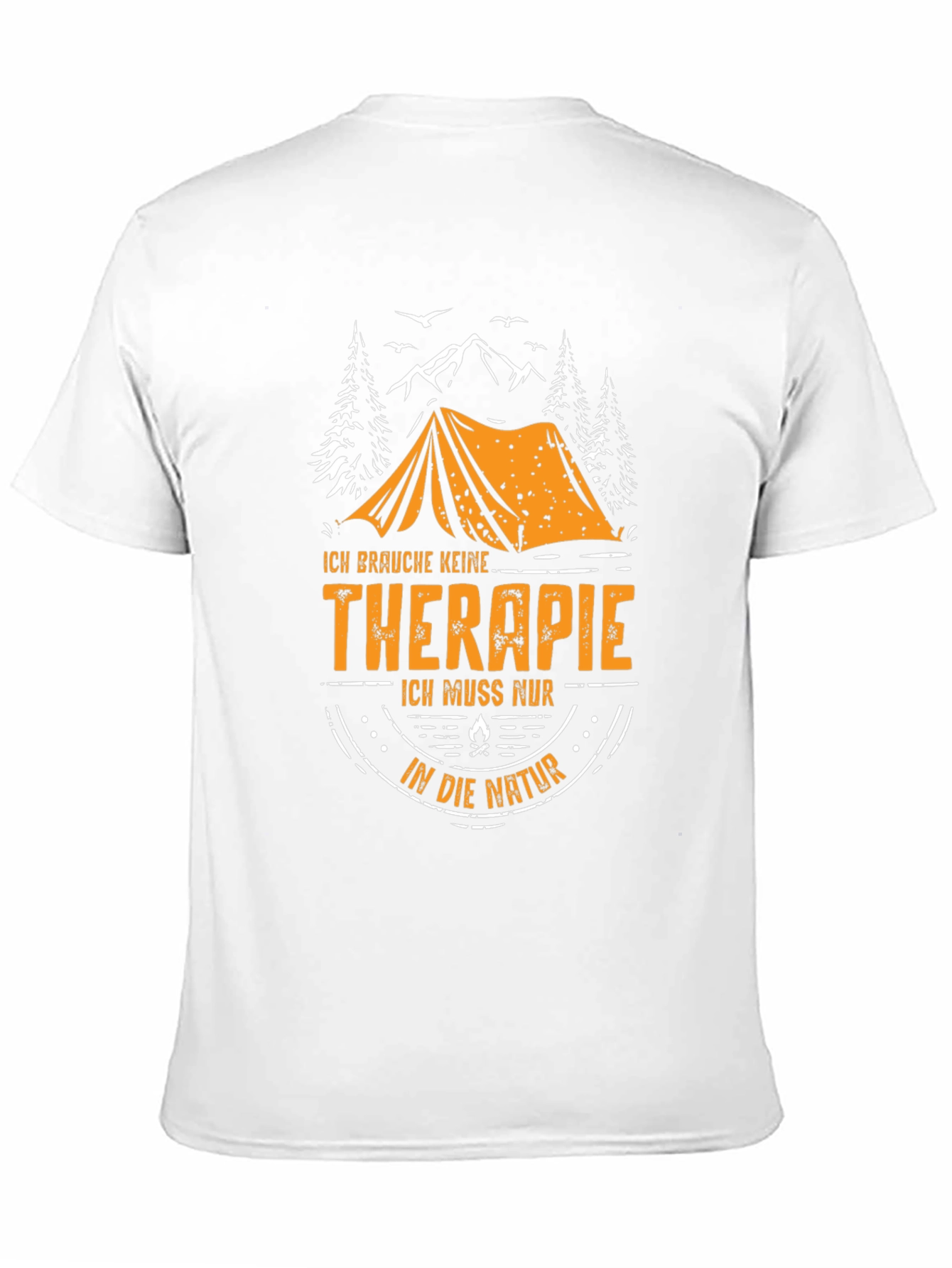 Camping Therapy Graphic T-Shirt