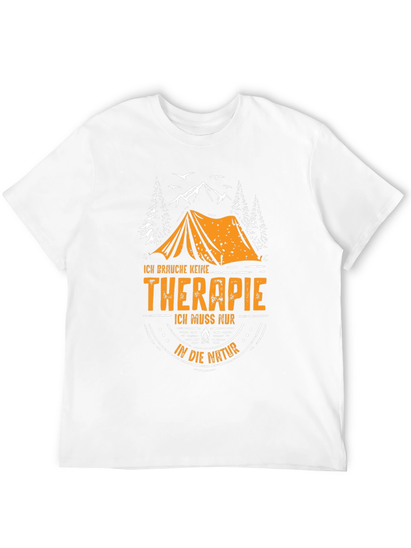 Camping Therapy Graphic T-Shirt