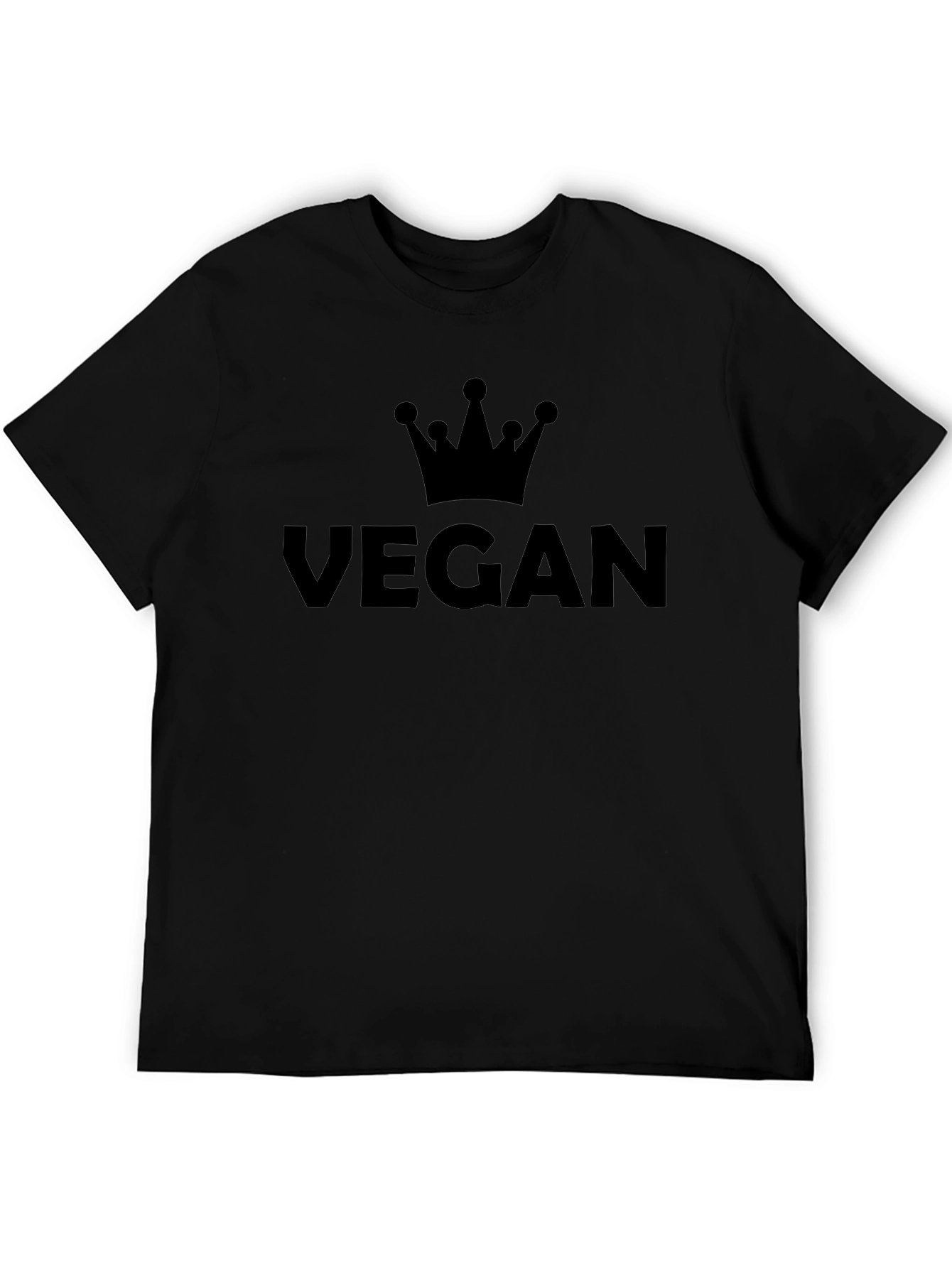 Vegan Crown T-Shirt - Stylish & Comfortable Tee
