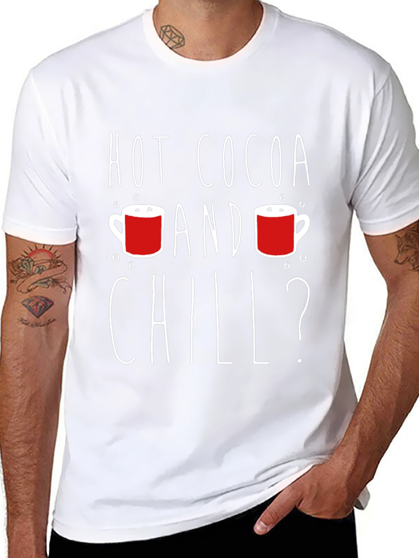 Hot Cocoa and Chill Graphic T-Shirt