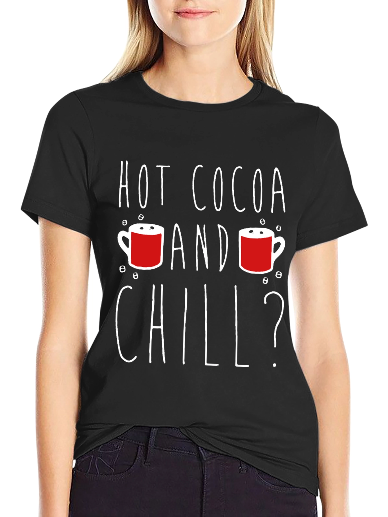 Hot Cocoa and Chill Graphic T-Shirt