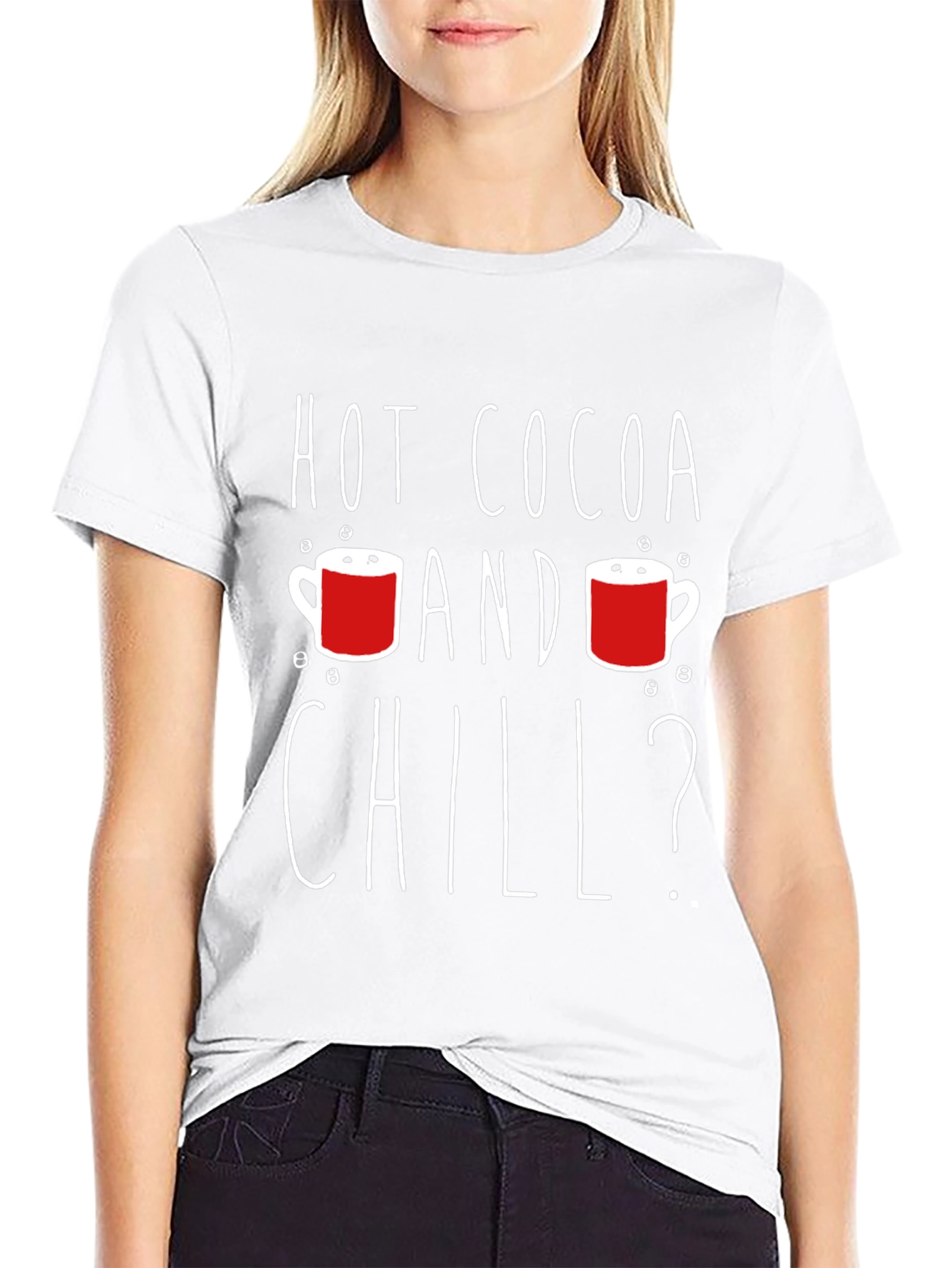 Hot Cocoa and Chill Graphic T-Shirt