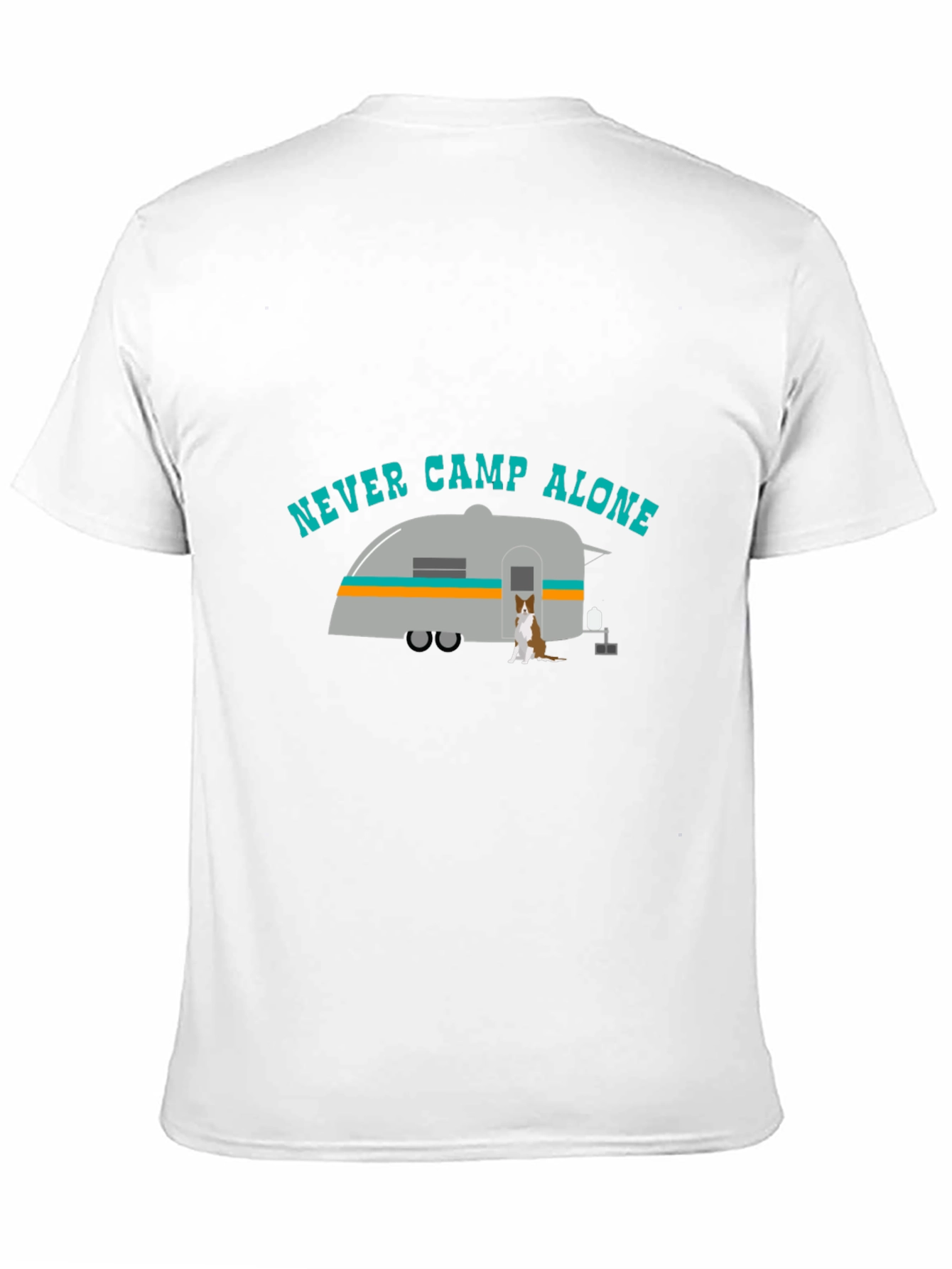 Never Camp Alone Graphic Tee