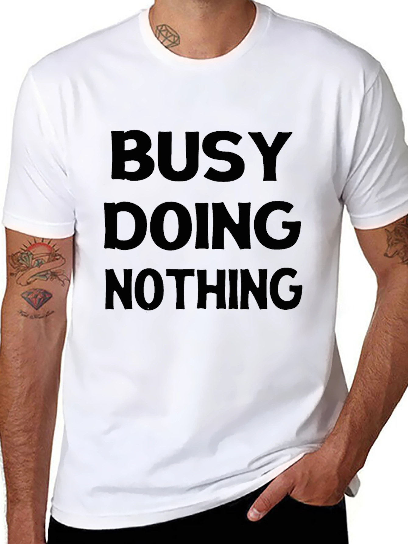 Busy Doing Nothing T-Shirt - Relaxed Comfort
