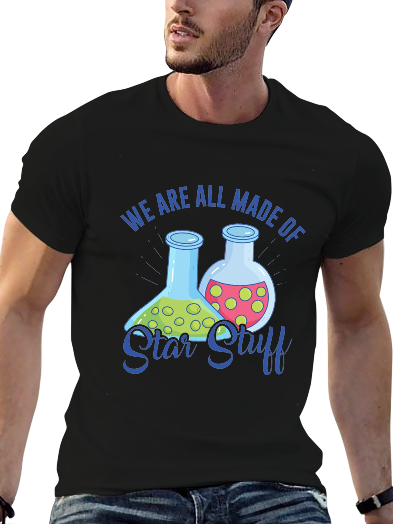 Star Stuff Graphic Tee - Science T-Shirt