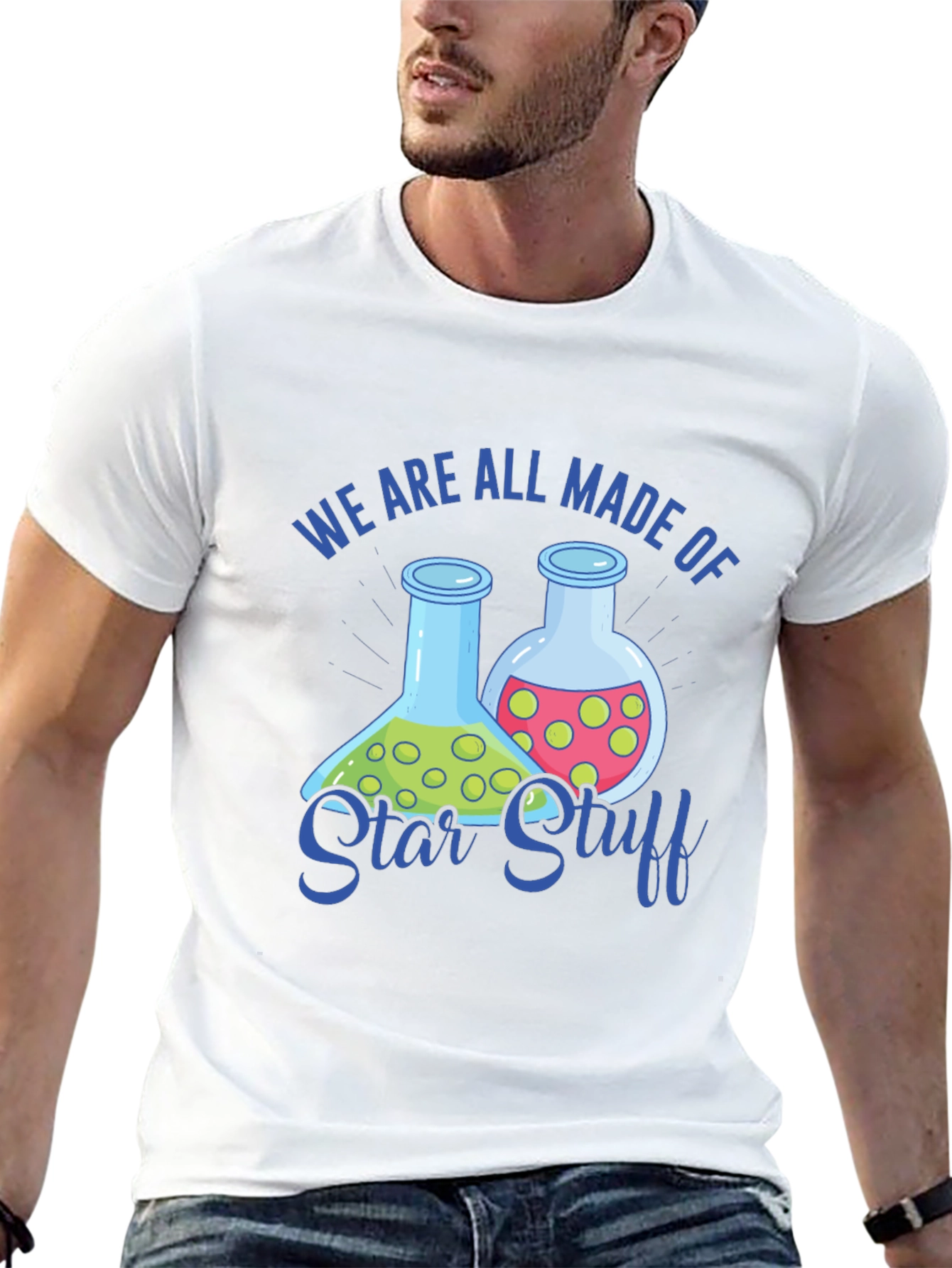 Star Stuff Graphic Tee - Science T-Shirt