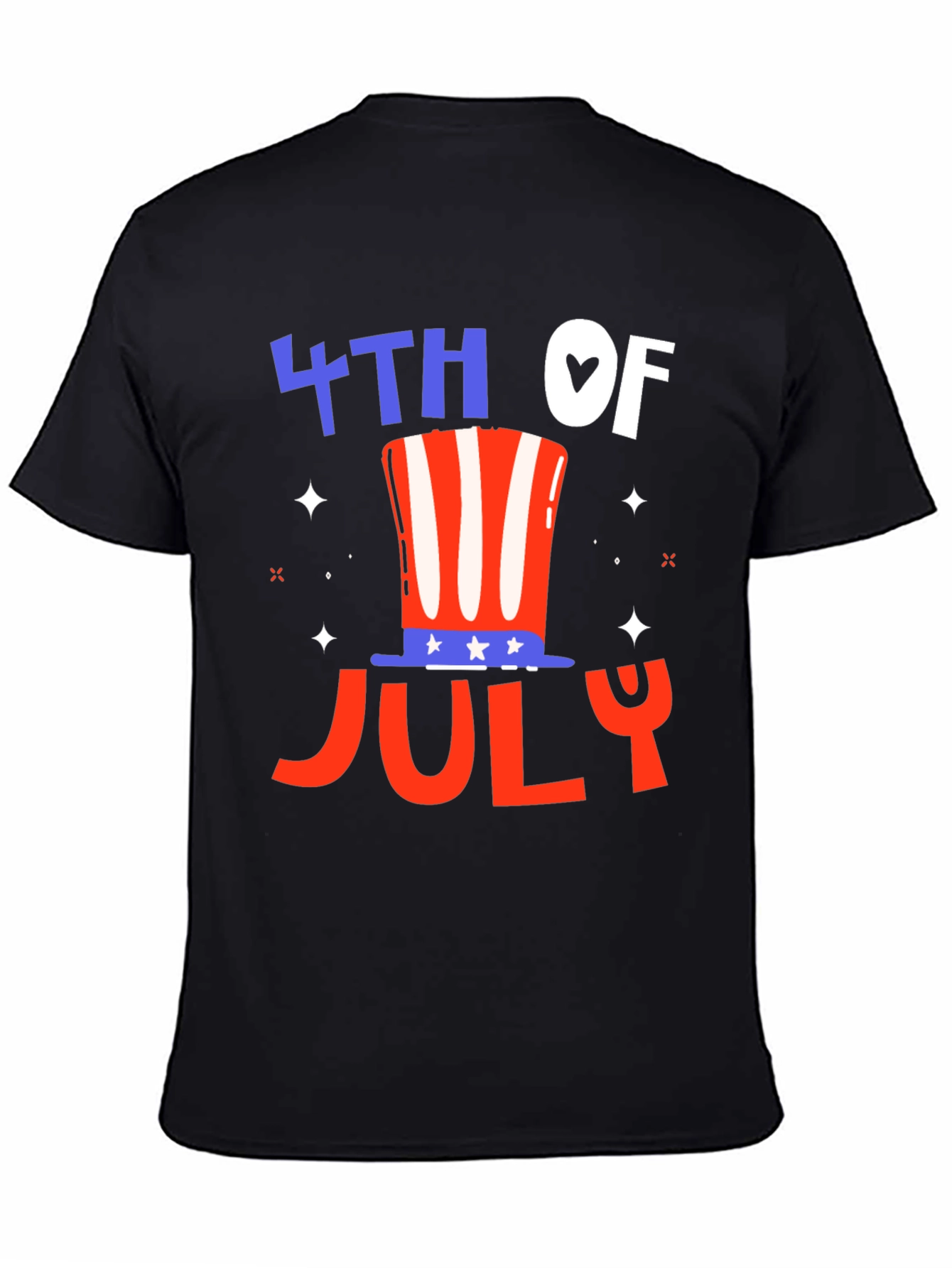 Patriotic 4th of July Graphic Tee