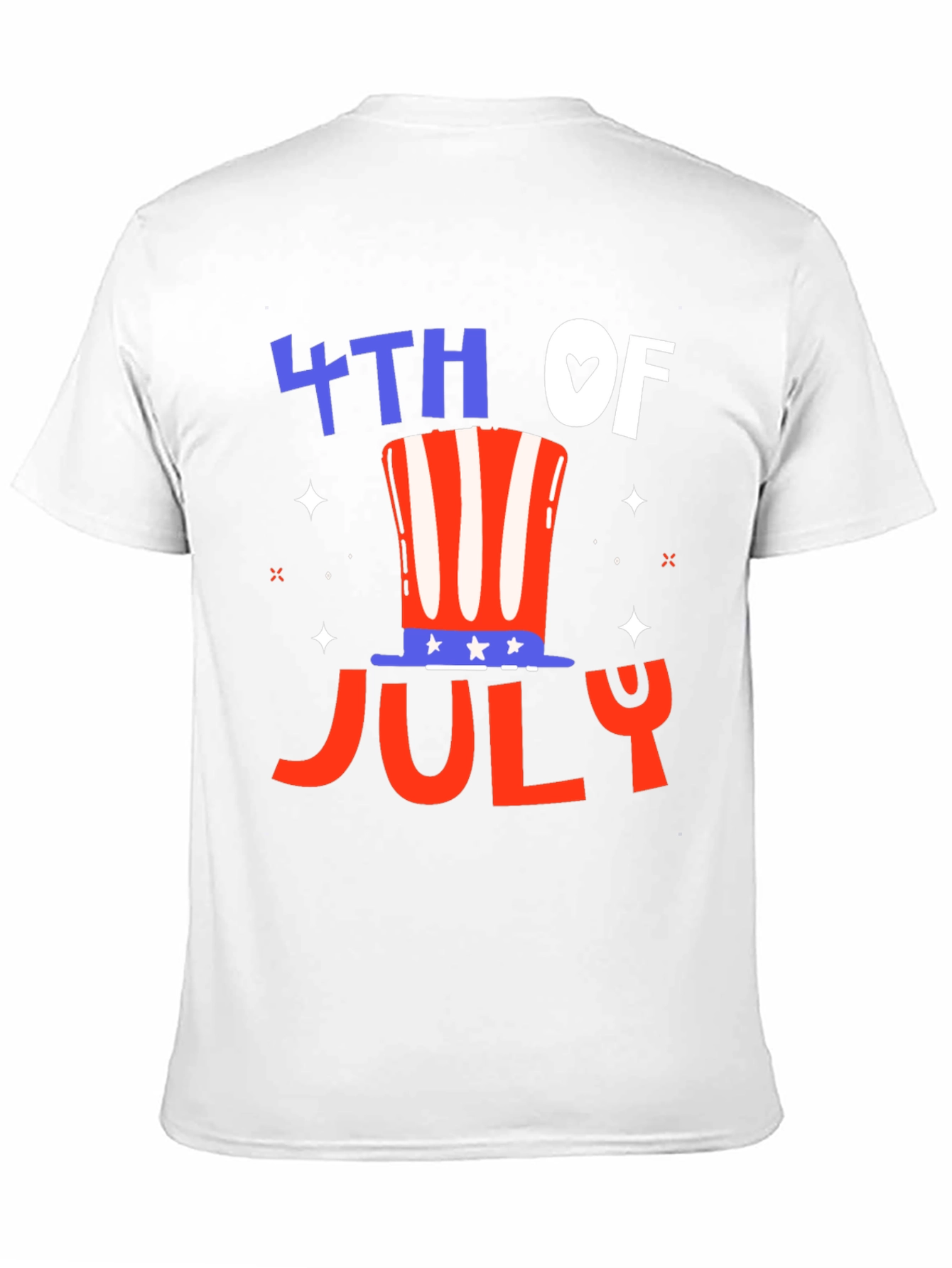 Patriotic 4th of July Graphic Tee