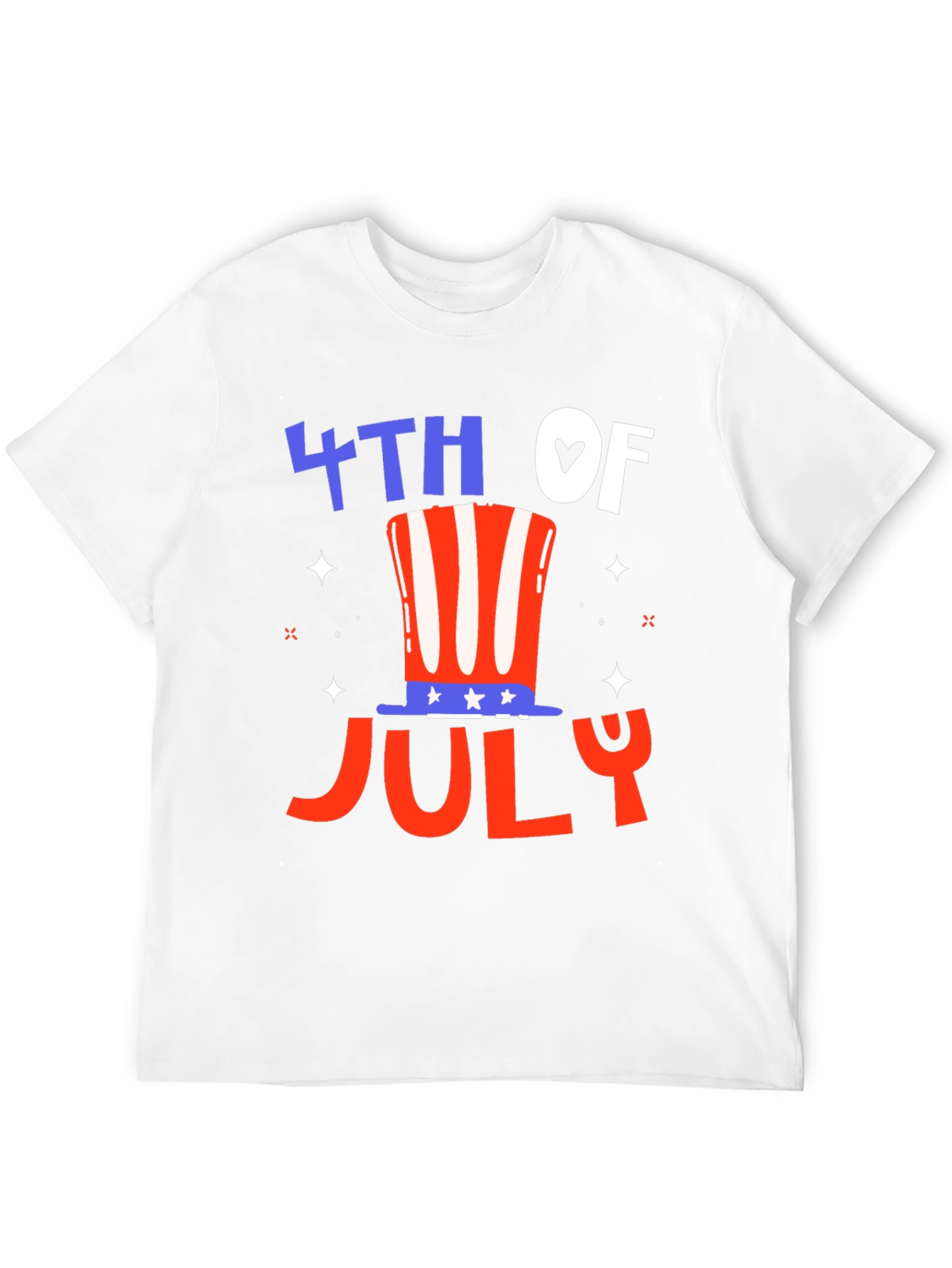 Patriotic 4th of July Graphic Tee