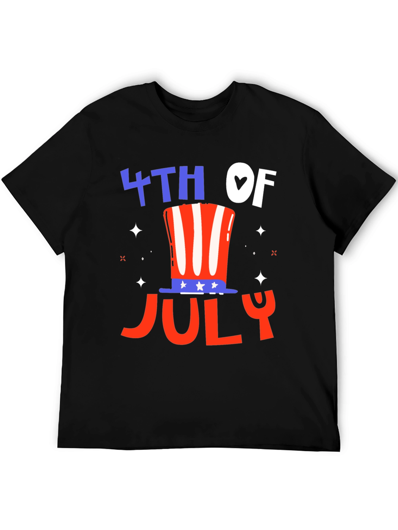 Patriotic 4th of July Graphic Tee