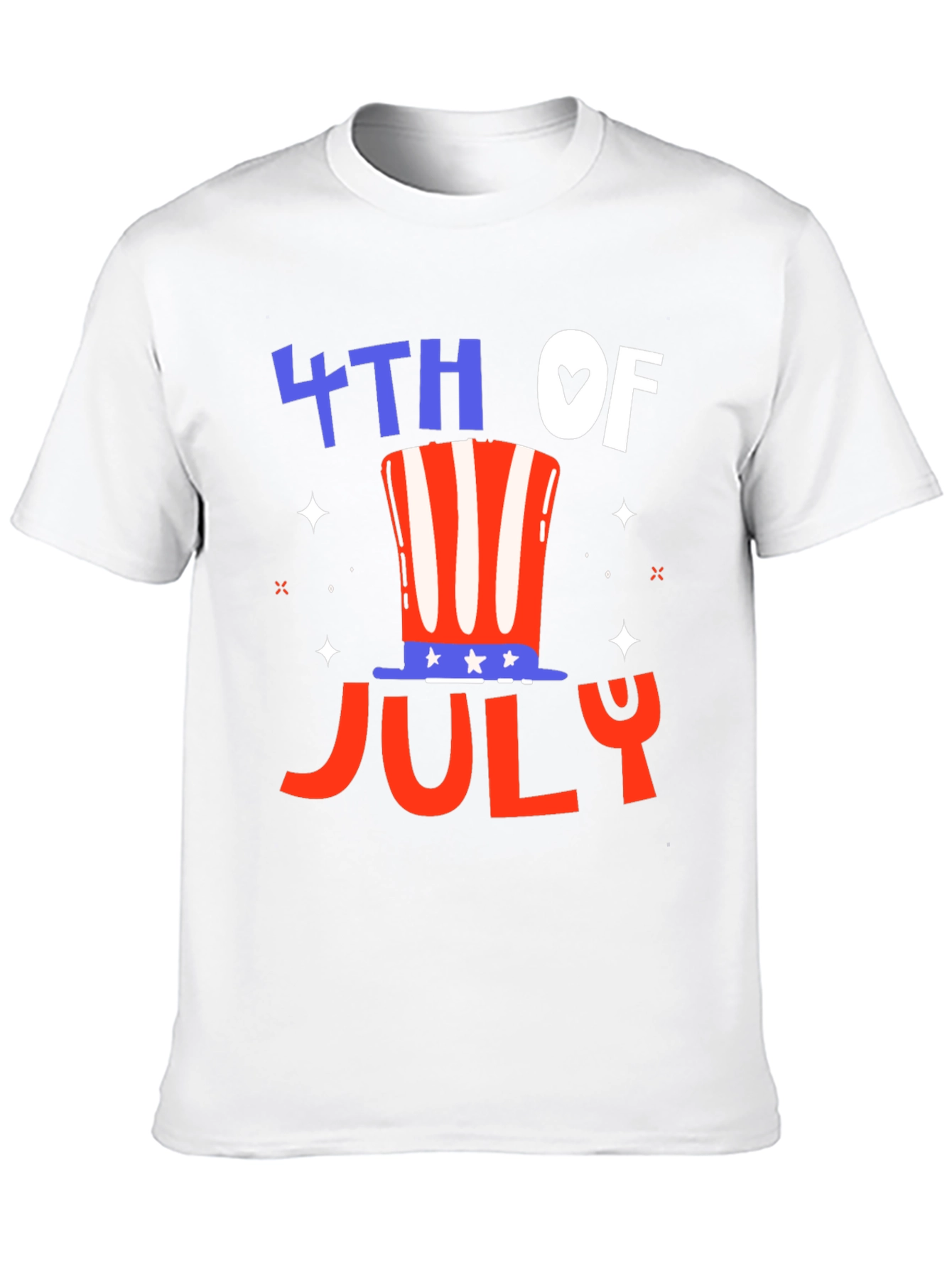 Patriotic 4th of July Graphic Tee