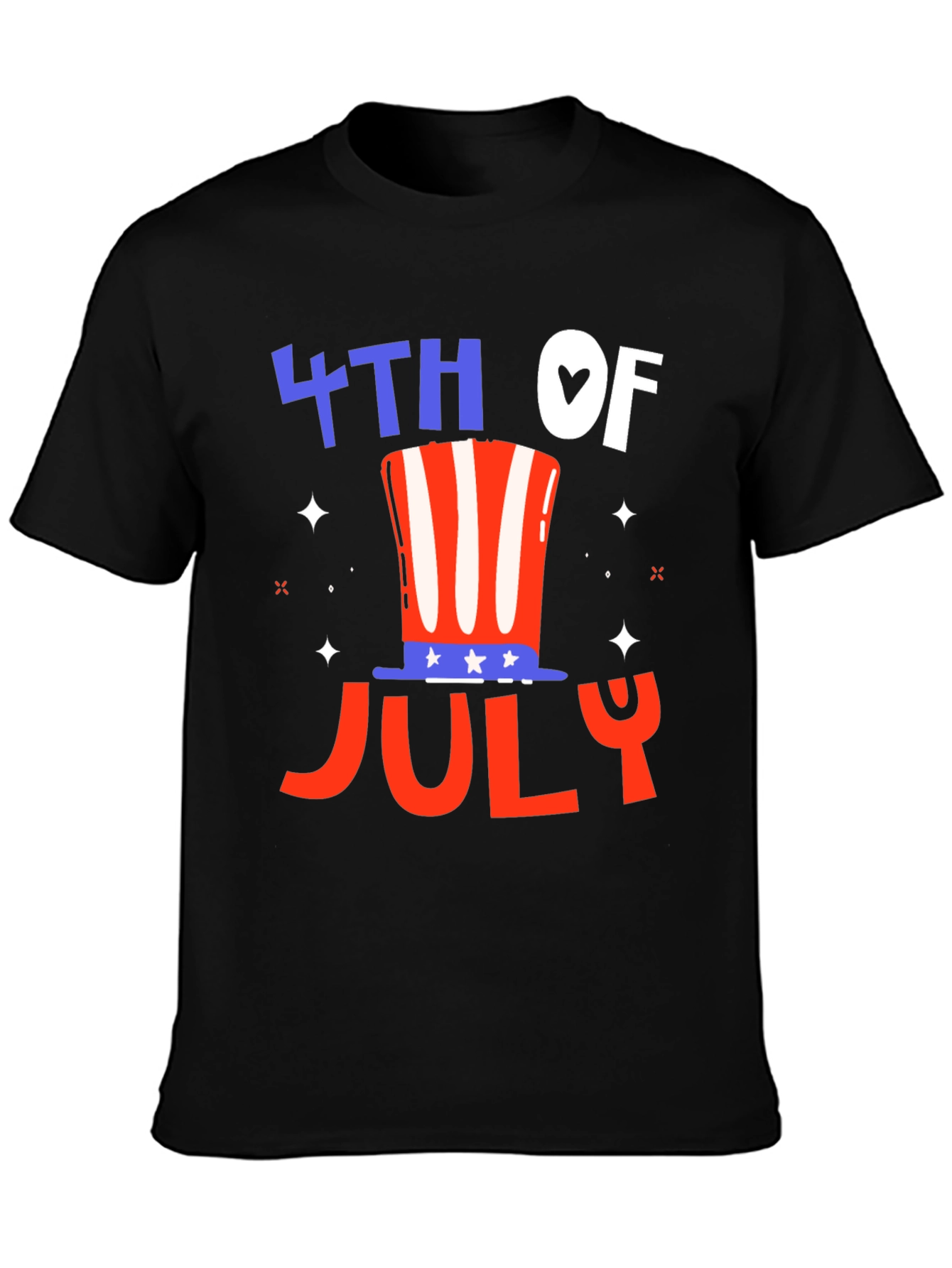 Patriotic 4th of July Graphic Tee