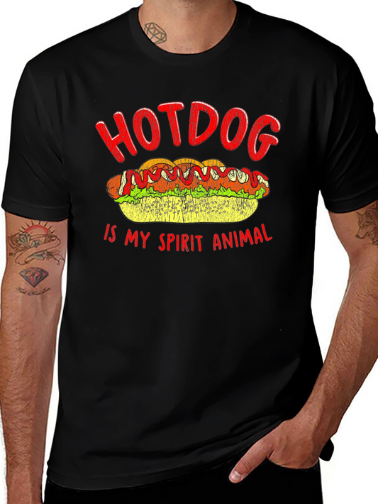 Hotdog Spirit Animal T-Shirt - Foodie Tee