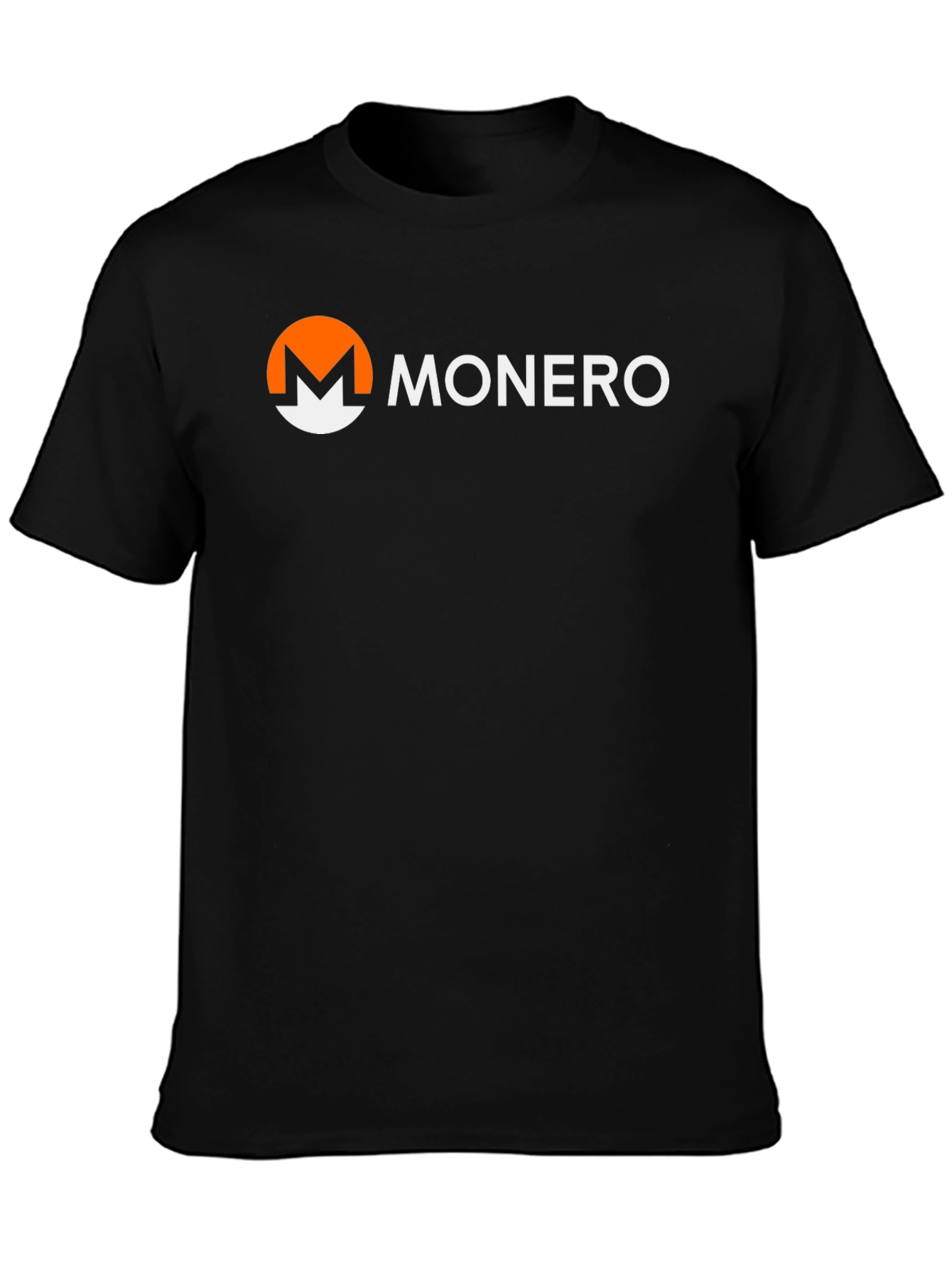 Monero Logo T-Shirt - Black Crypto Tee