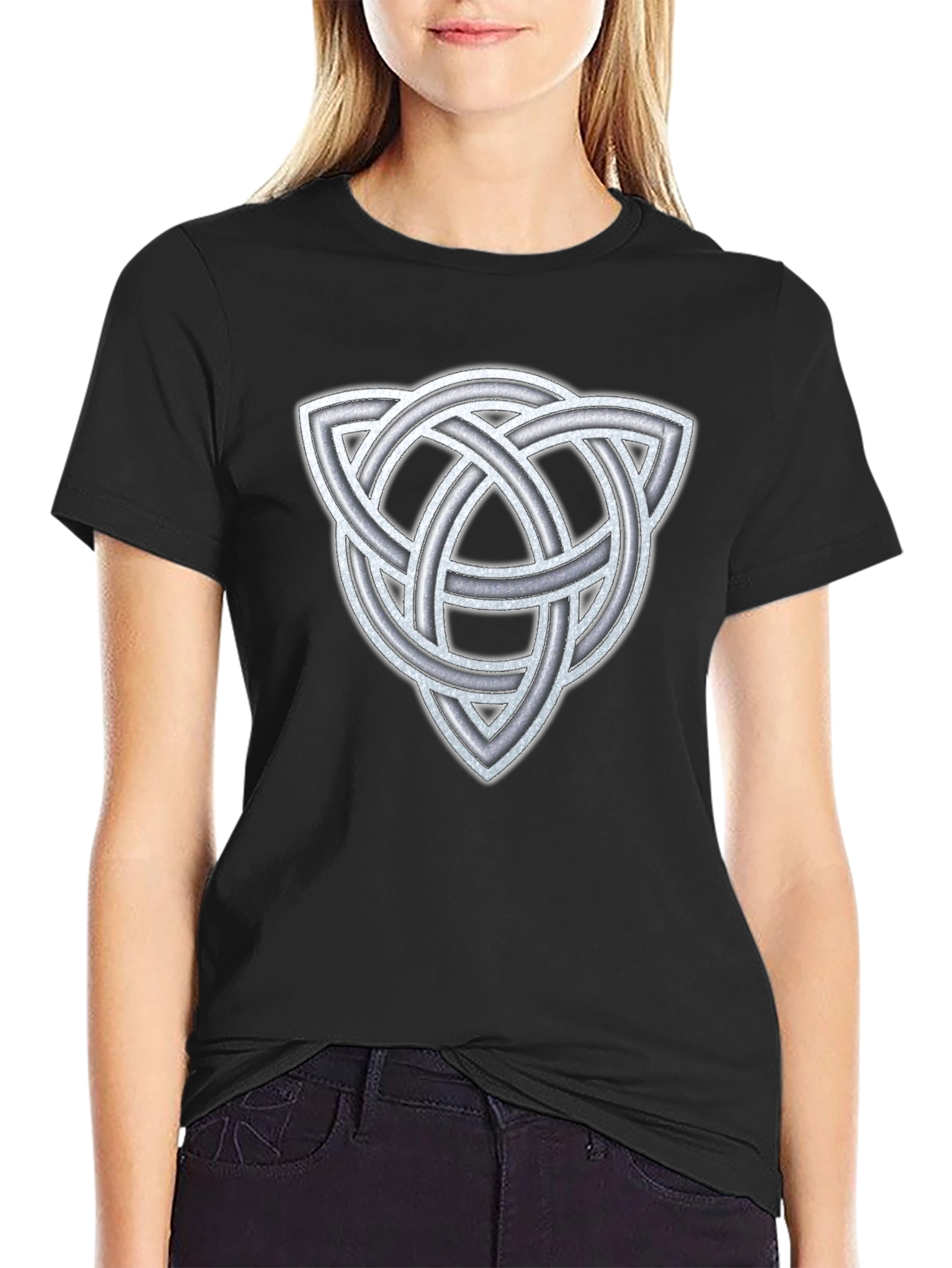 Celtic Knot Graphic Tee - Classic Black T-Shirt