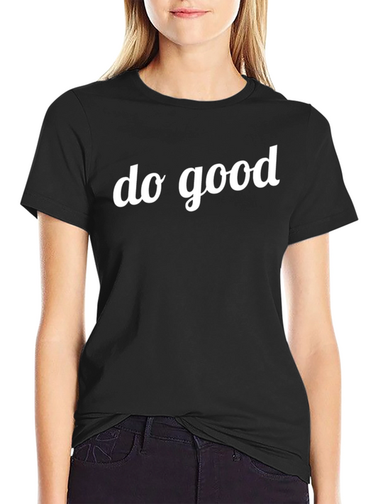 Do Good Graphic Tee - Classic Black