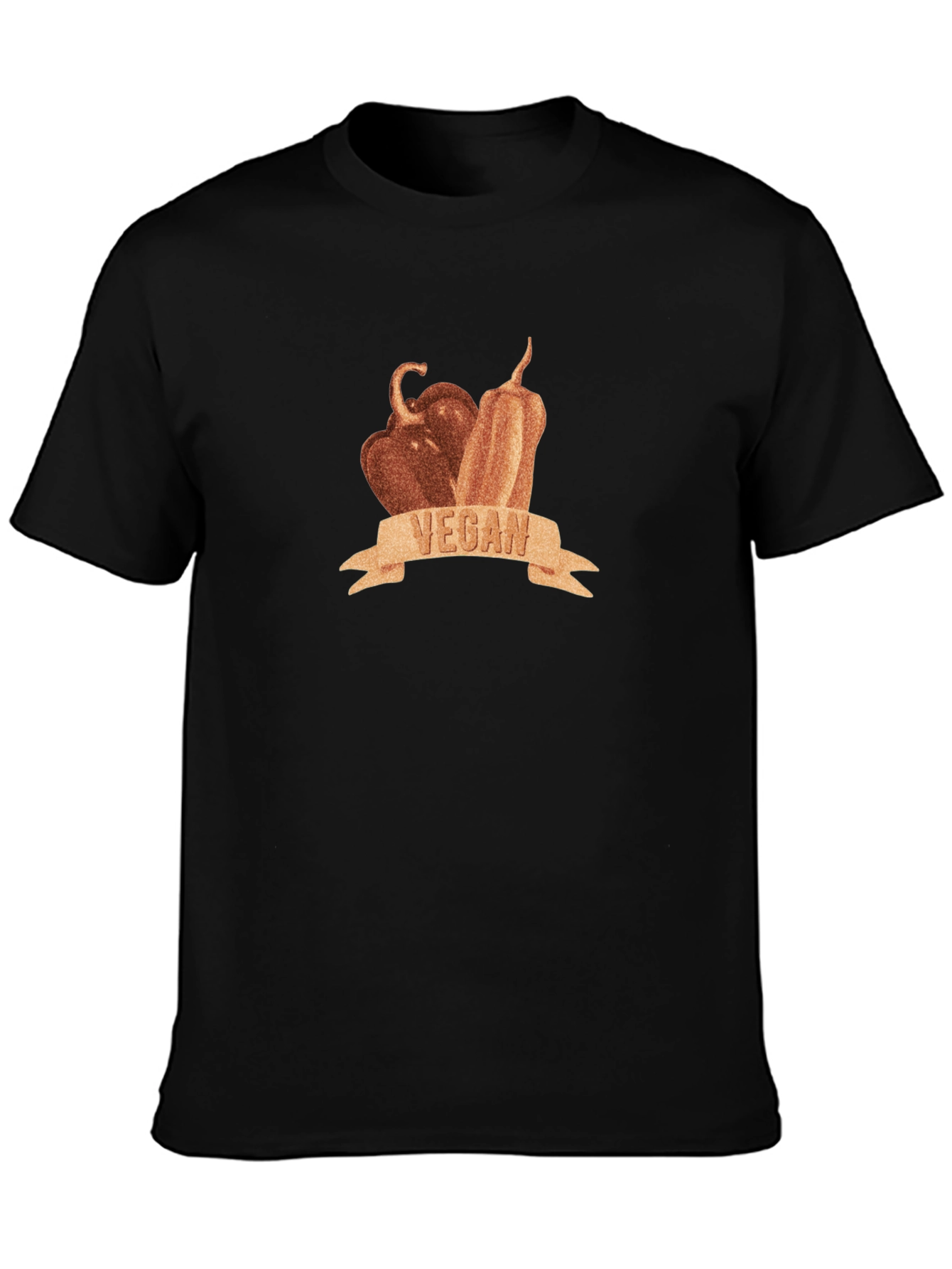 Vegan Graphic Tee - Pepper Design