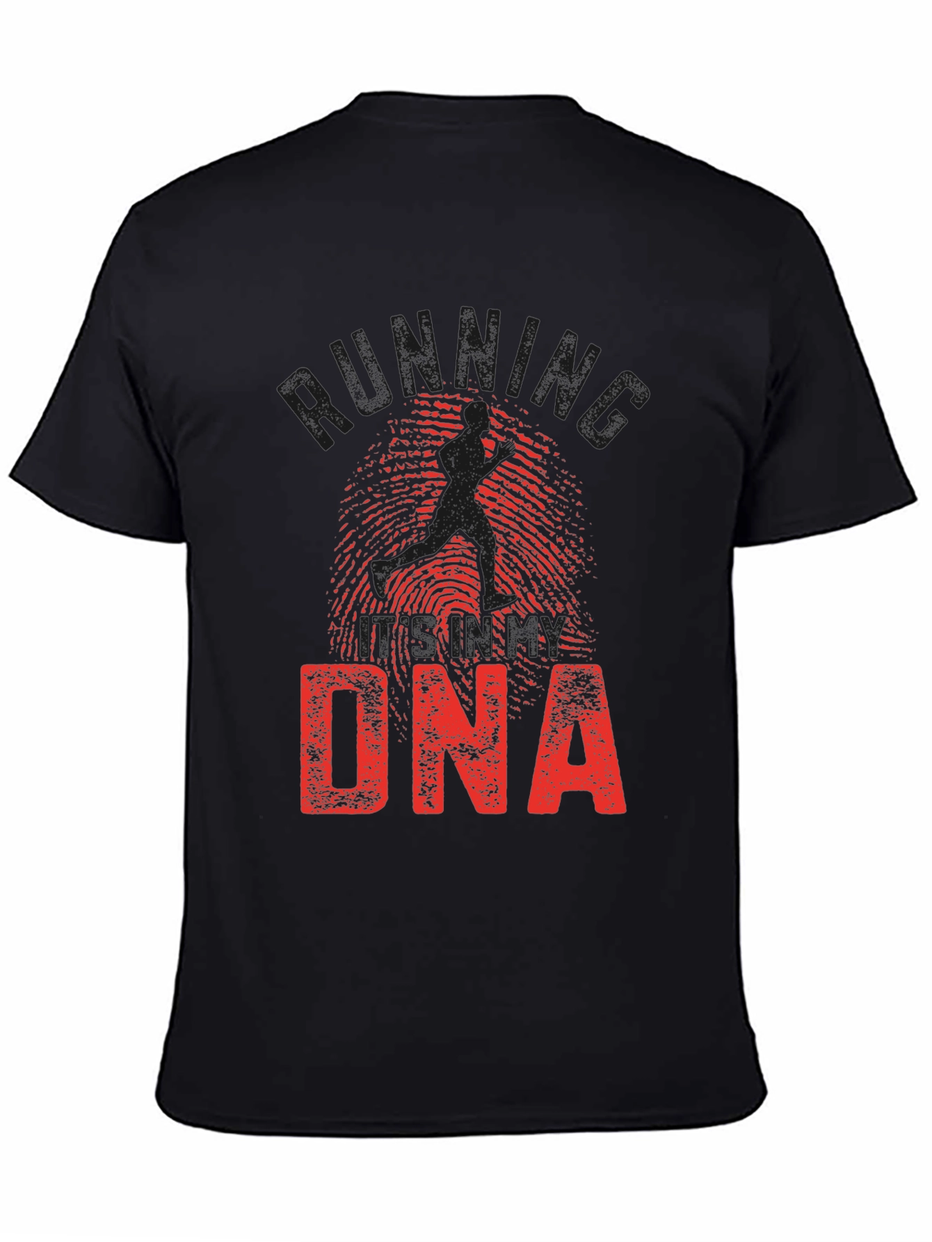 Running DNA Graphic Print T-Shirt